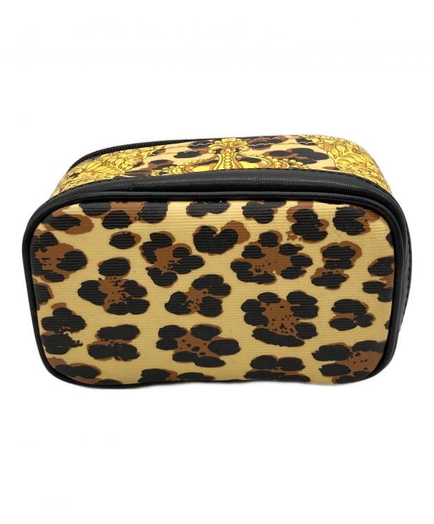 中古・古着通販】VERSACE (ヴェルサーチェ) バニティポーチ イエロー