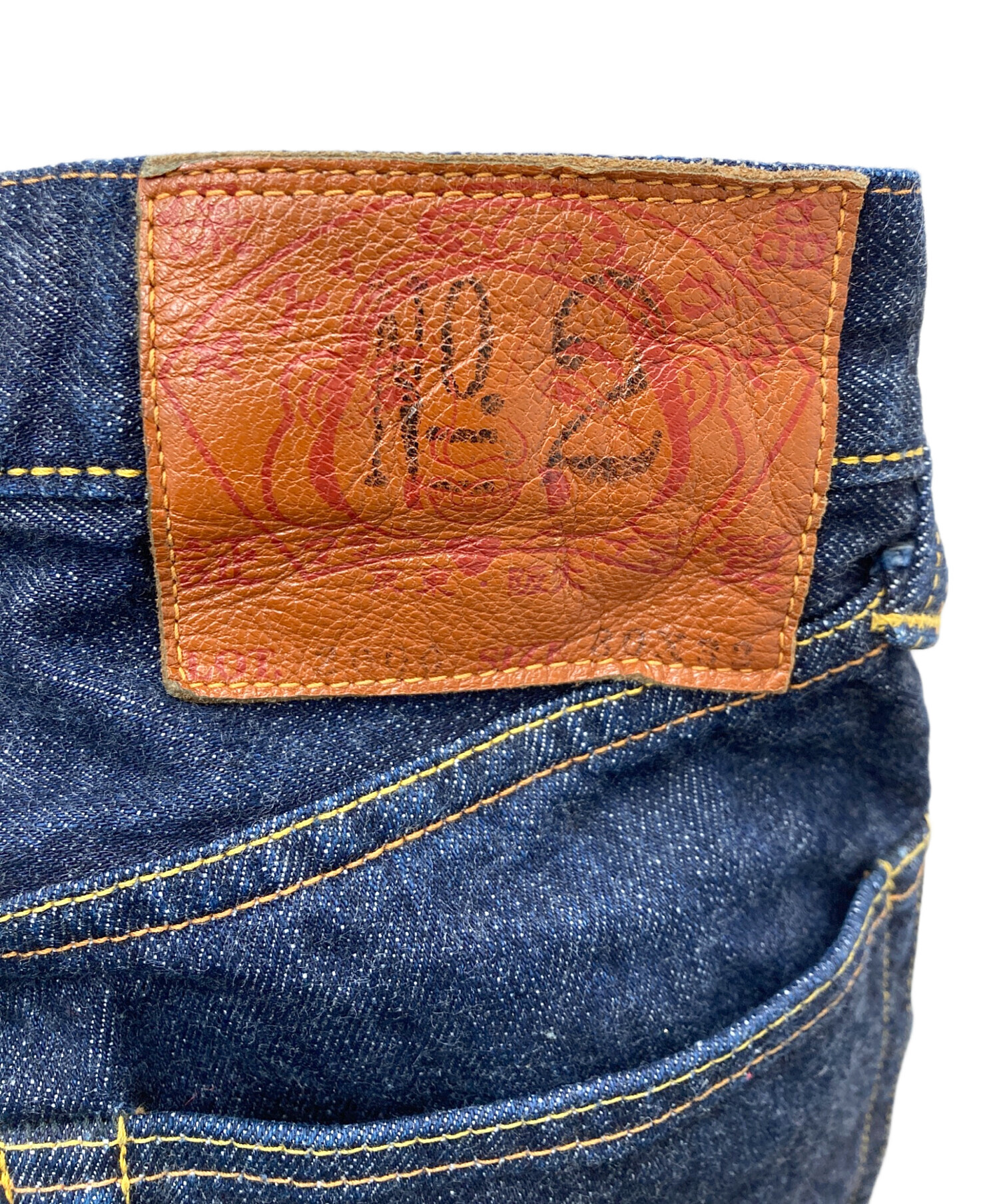 中古・古着通販】EVISU (エヴィス) 白大黒 ビッグカモメプリント