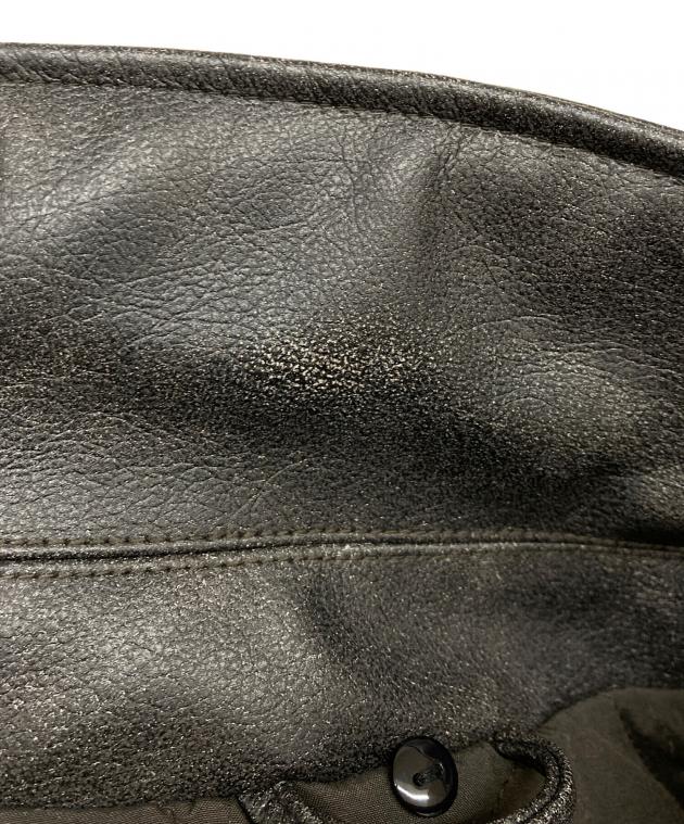 中古・古着通販】ZARA (ザラ) フェイクレザーデタッチャブルネック