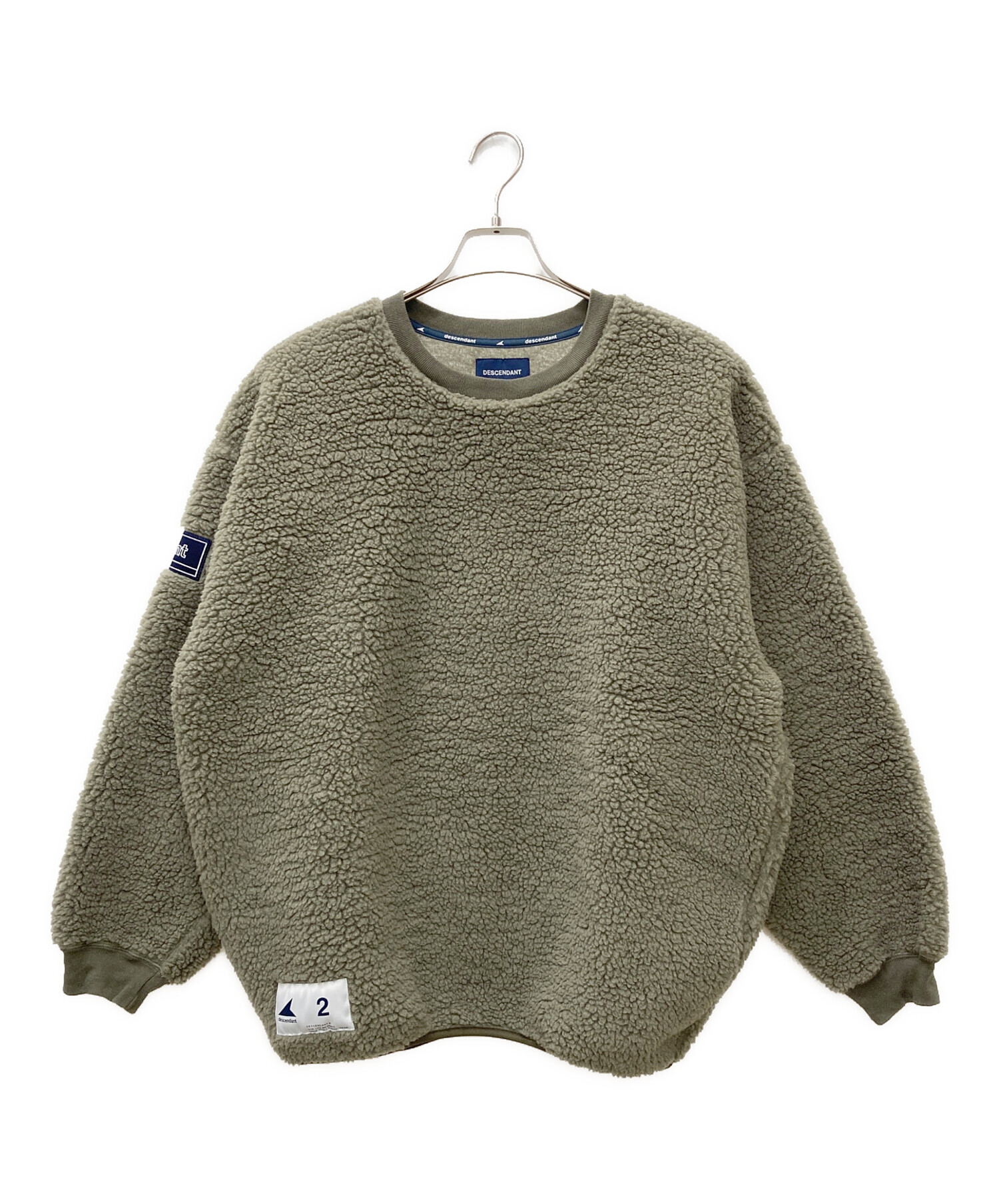 中古・古着通販】DESCENDANT (ディセンダント) HORIZON FLEECE CREW
