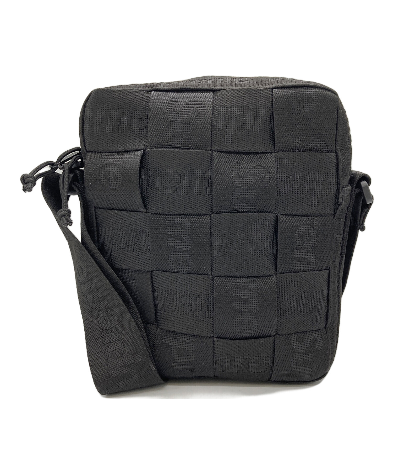 中古・古着通販】SUPREME (シュプリーム) Woven Shoulder Bag ブラック 