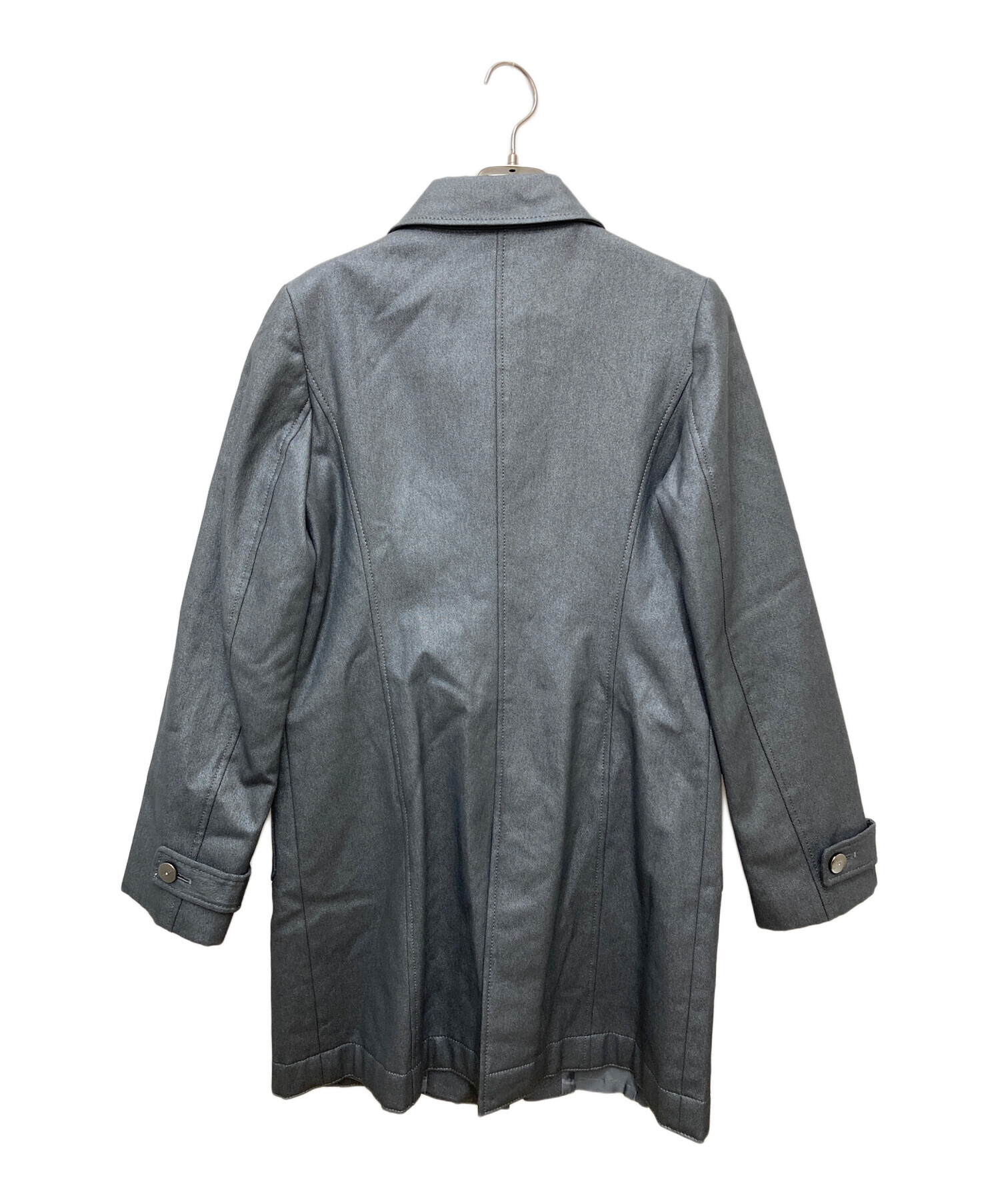 中古・古着通販】Rene (ルネ) ステンカラーコート グレー サイズ:36