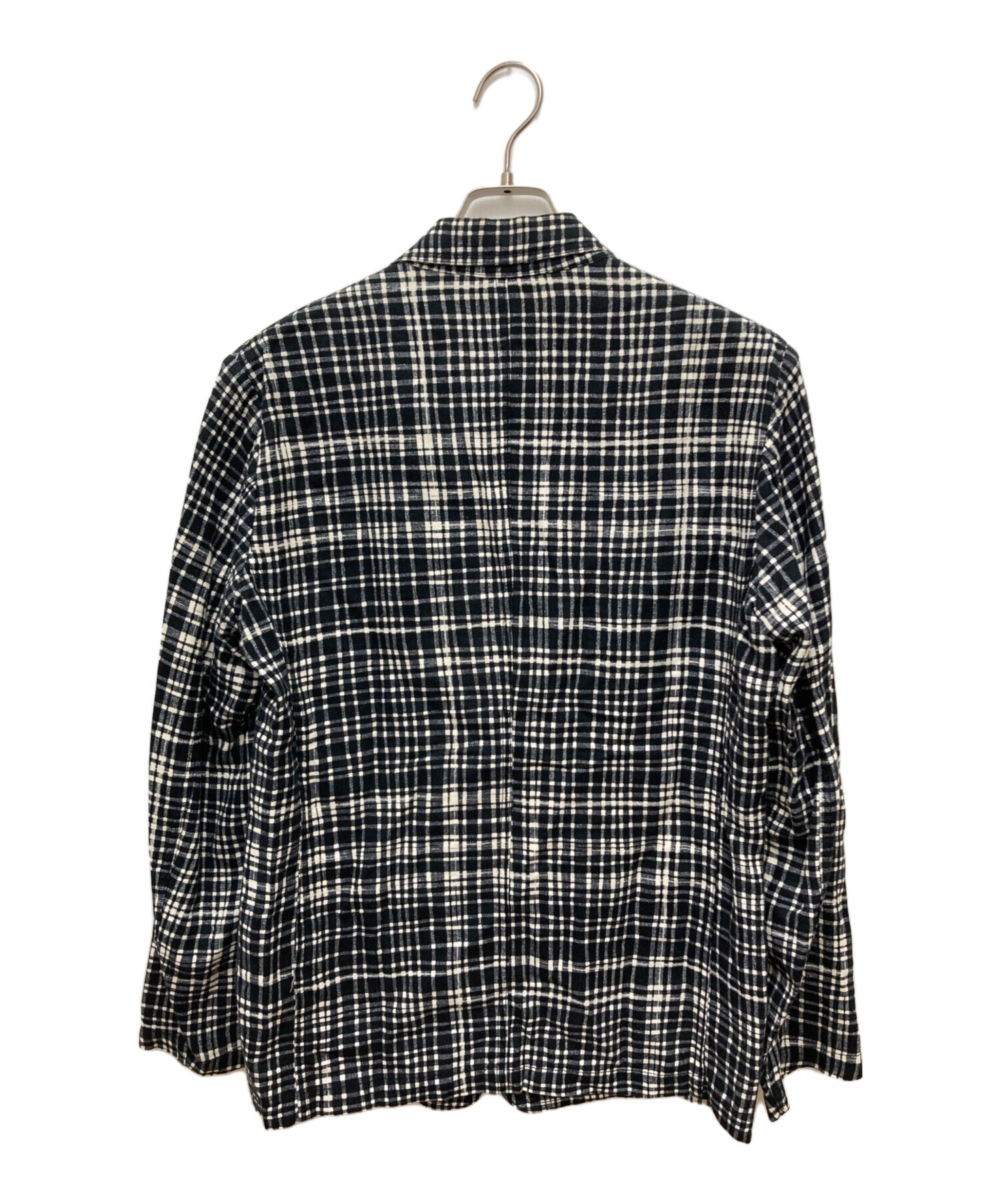 中古・古着通販】BOTTEGA VENETA (ボッテガベネタ) チェックジャケット 