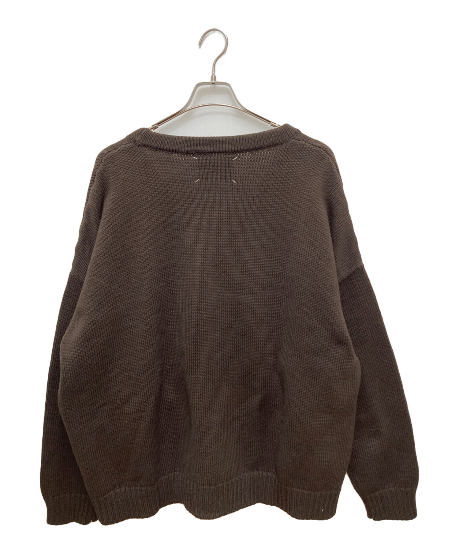 中古・古着通販】WTAPS (ダブルタップス) PALMER SWEATER ブラウン 