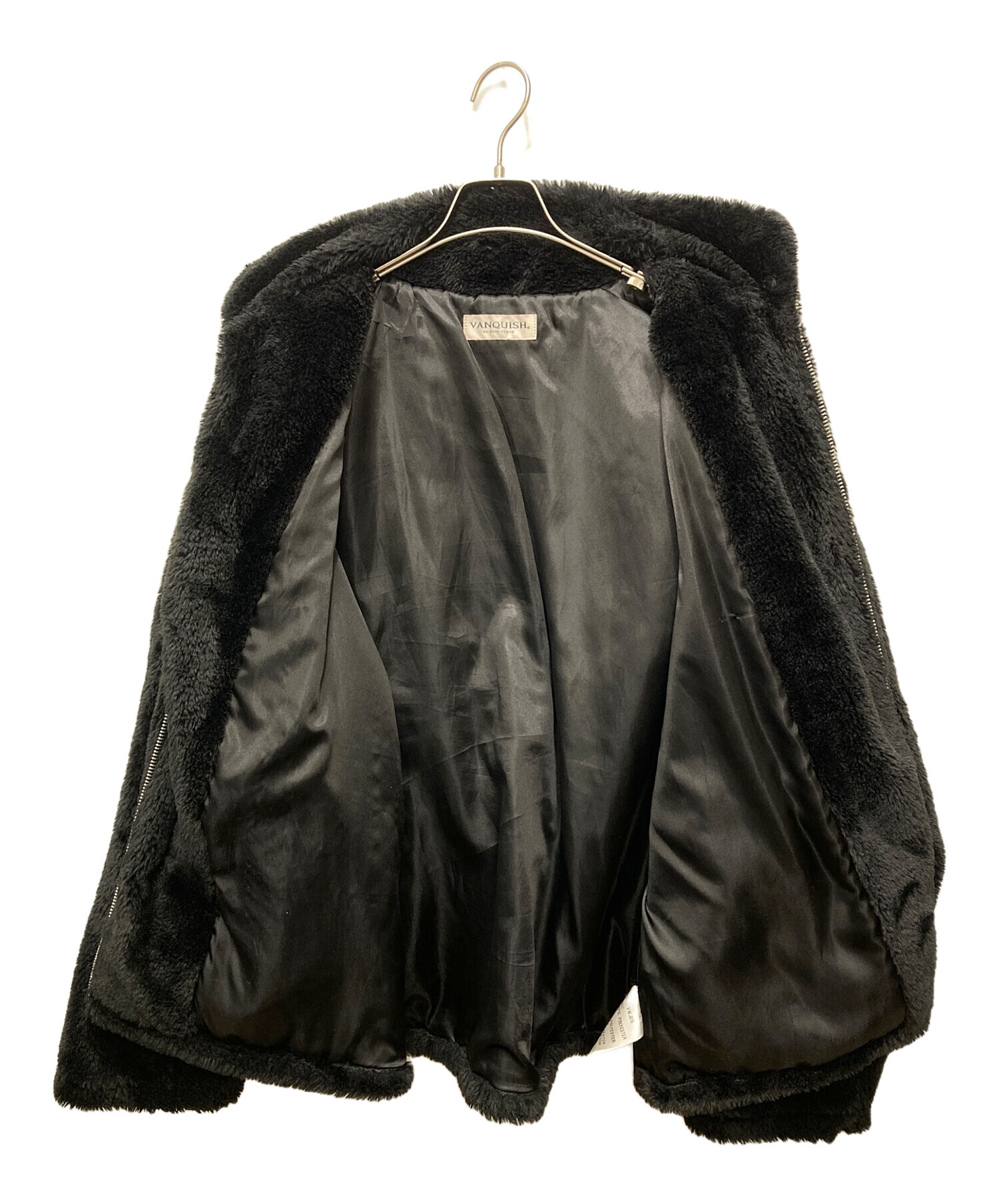 中古・古着通販】VANQUISH (ヴァンキッシュ) Shamo Eco Fur blouson 