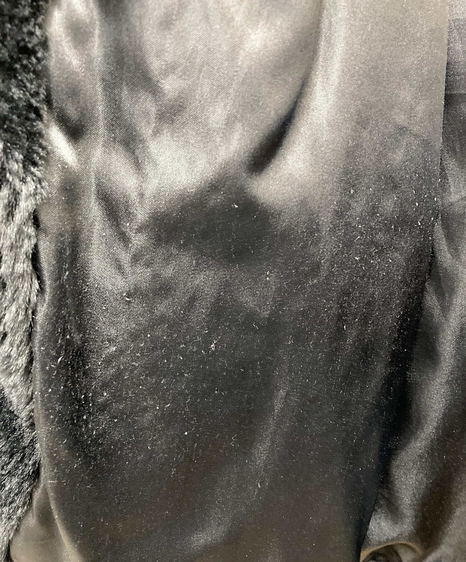 中古・古着通販】VANQUISH (ヴァンキッシュ) Shamo Eco Fur blouson 