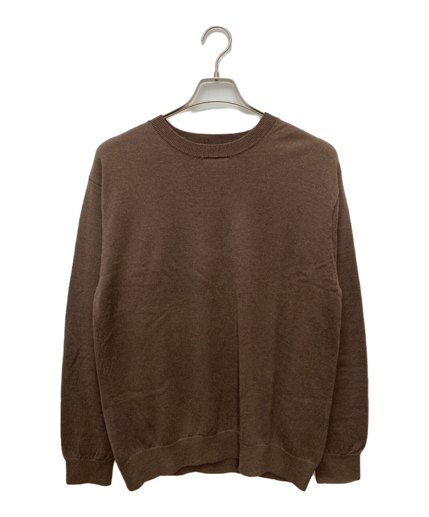 中古・古着通販】Yonetomi (ヨネトミ) HIGH TWIST WOOL KNIT PULLOVER 