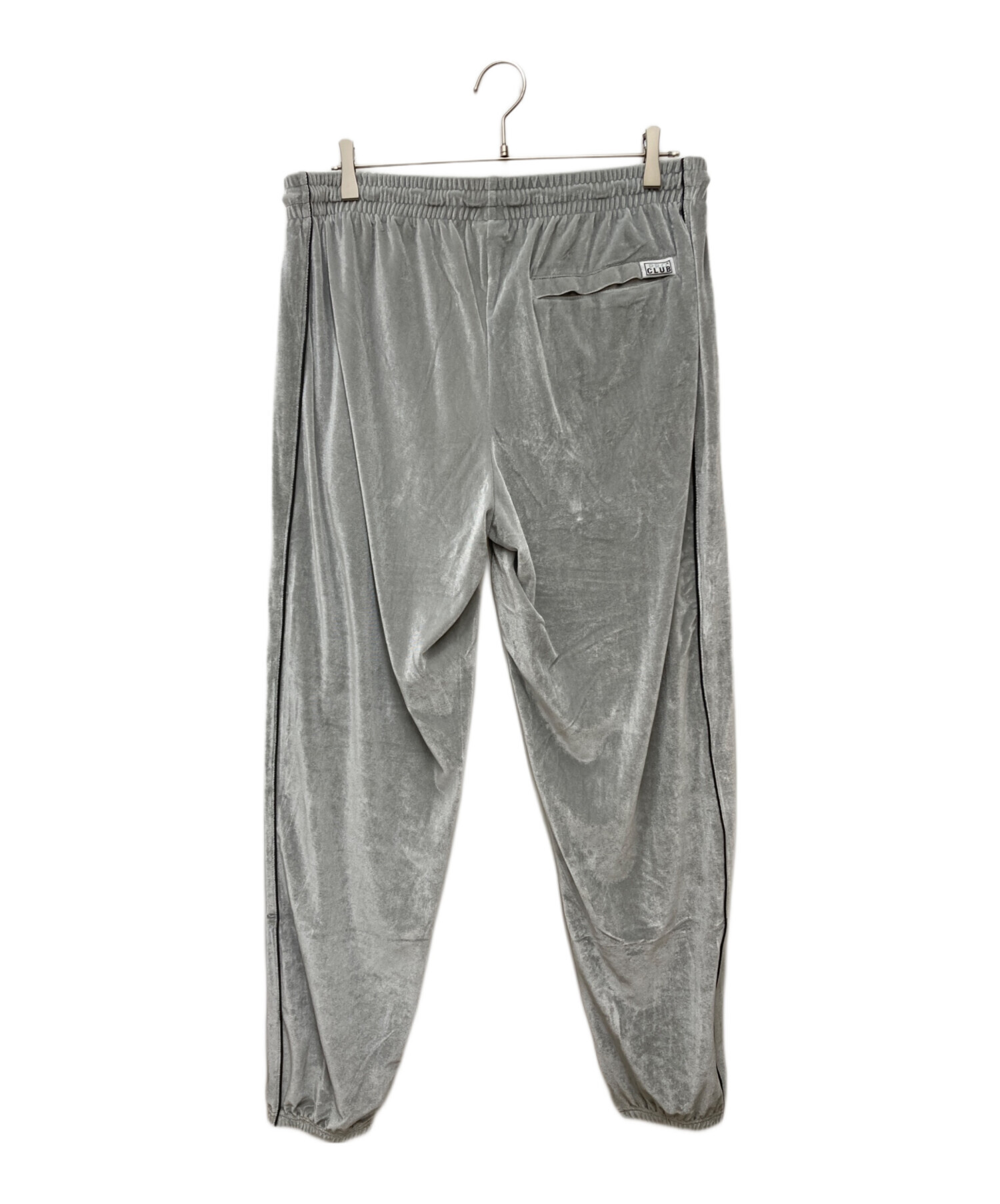 中古・古着通販】PROCLUB (プロクラブ) ベロアトラックパンツ シルバー 