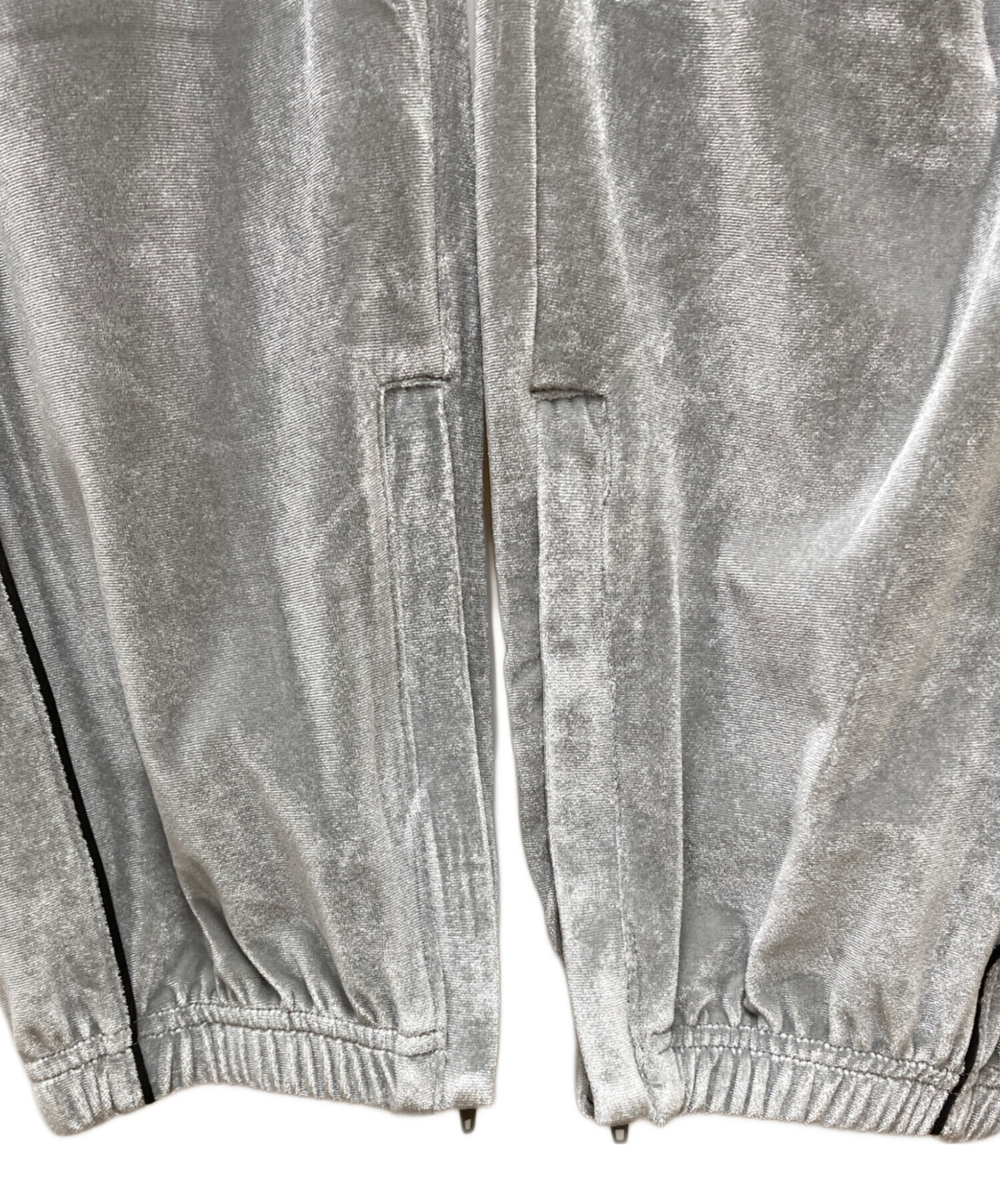 【プロクラブ シルバー】ベロア トラックパンツ ジャージ ビッグサイズ 2XL PRO CLUB（プロクラブ） ベロア セットアップ 上下セット パンツ
