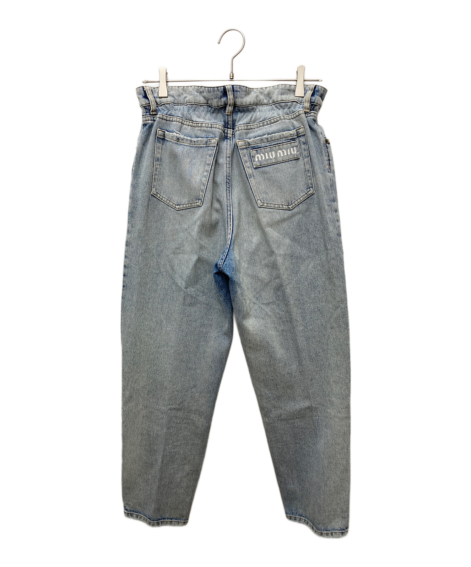中古・古着通販】MIU MIU (ミュウミュウ) ウエストギャザーアイ 