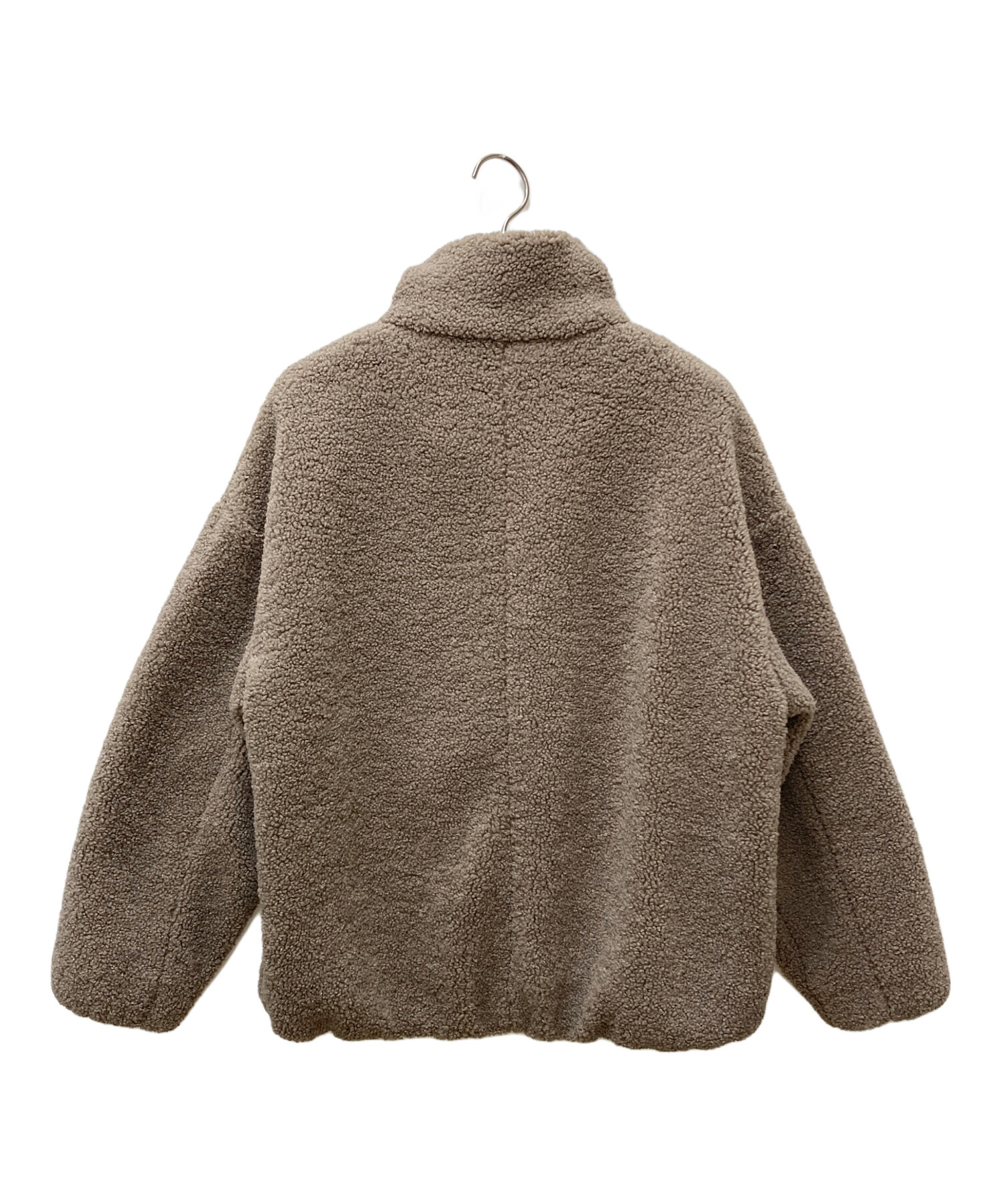 中古・古着通販】PLST (プラステ) スタンドカラーボアブルゾン 