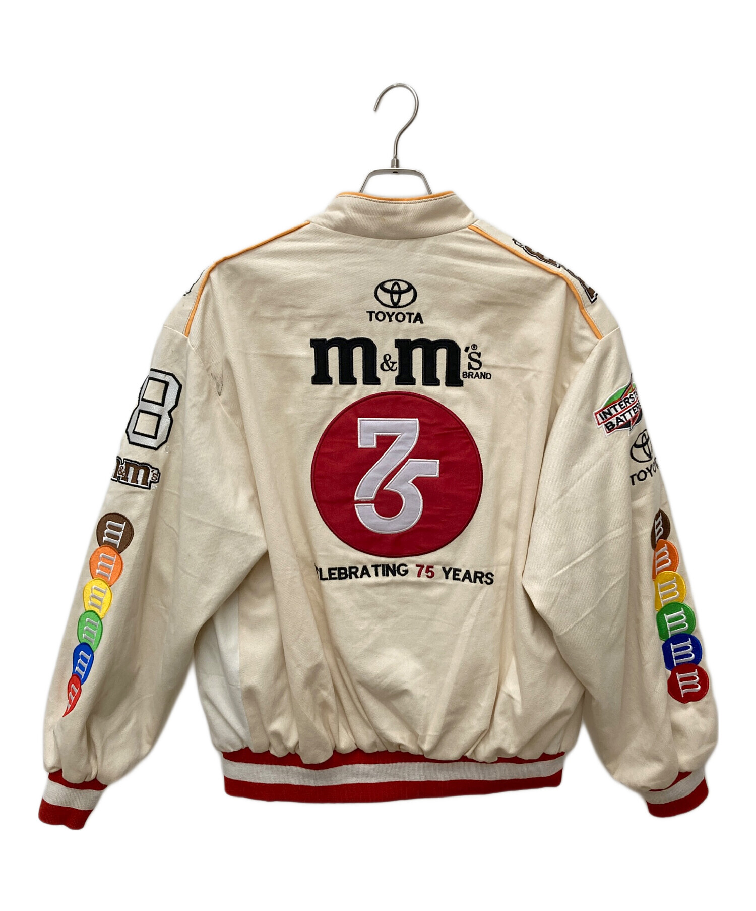 中古・古着通販】m&m's (エムアンドエムズ) レーシングジャケット
