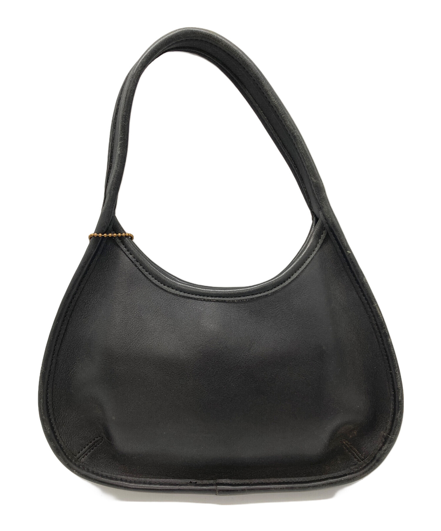 美品✨コーチ エルゴ ショルダーバッグ 肩がけ ブラック レザー ヴィンテージ COACH（コーチ） 美品△COACH ヴィンテージ 9033 エルゴ オールド