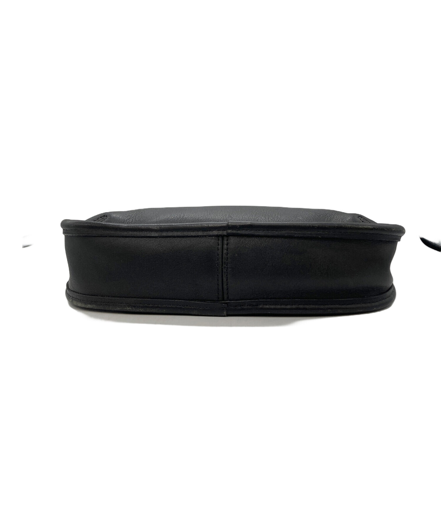 COACH(コーチ) ショルダーバッグ エルゴ F11612 黒 レザー COACH - COACH(コーチ) ショルダーバッグ エルゴ F11612 黒 レザーの