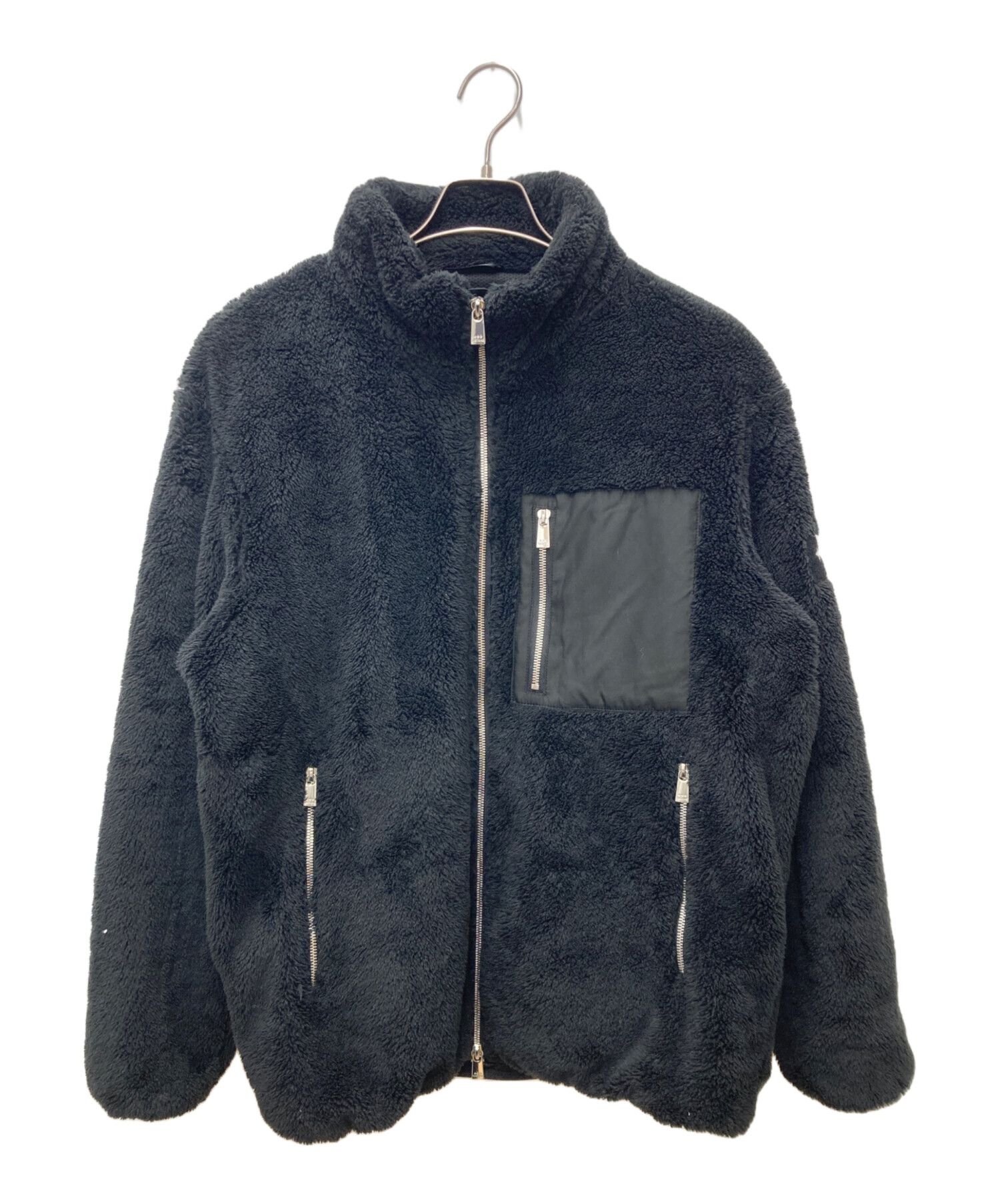 中古・古着通販】TATRAS (タトラス) MONREALE ボアブルゾン ブラック