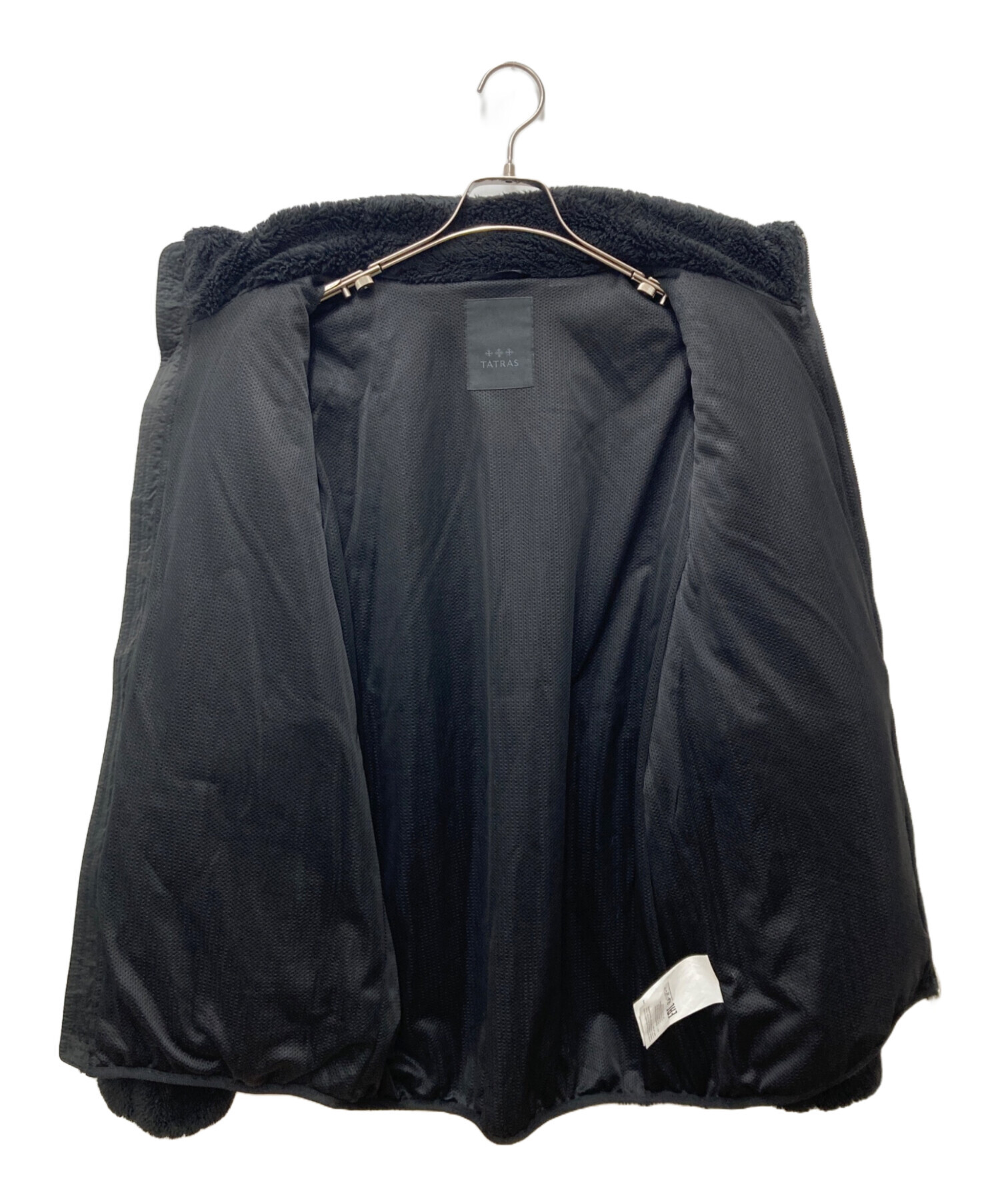 中古・古着通販】TATRAS (タトラス) MONREALE ボアブルゾン ブラック 