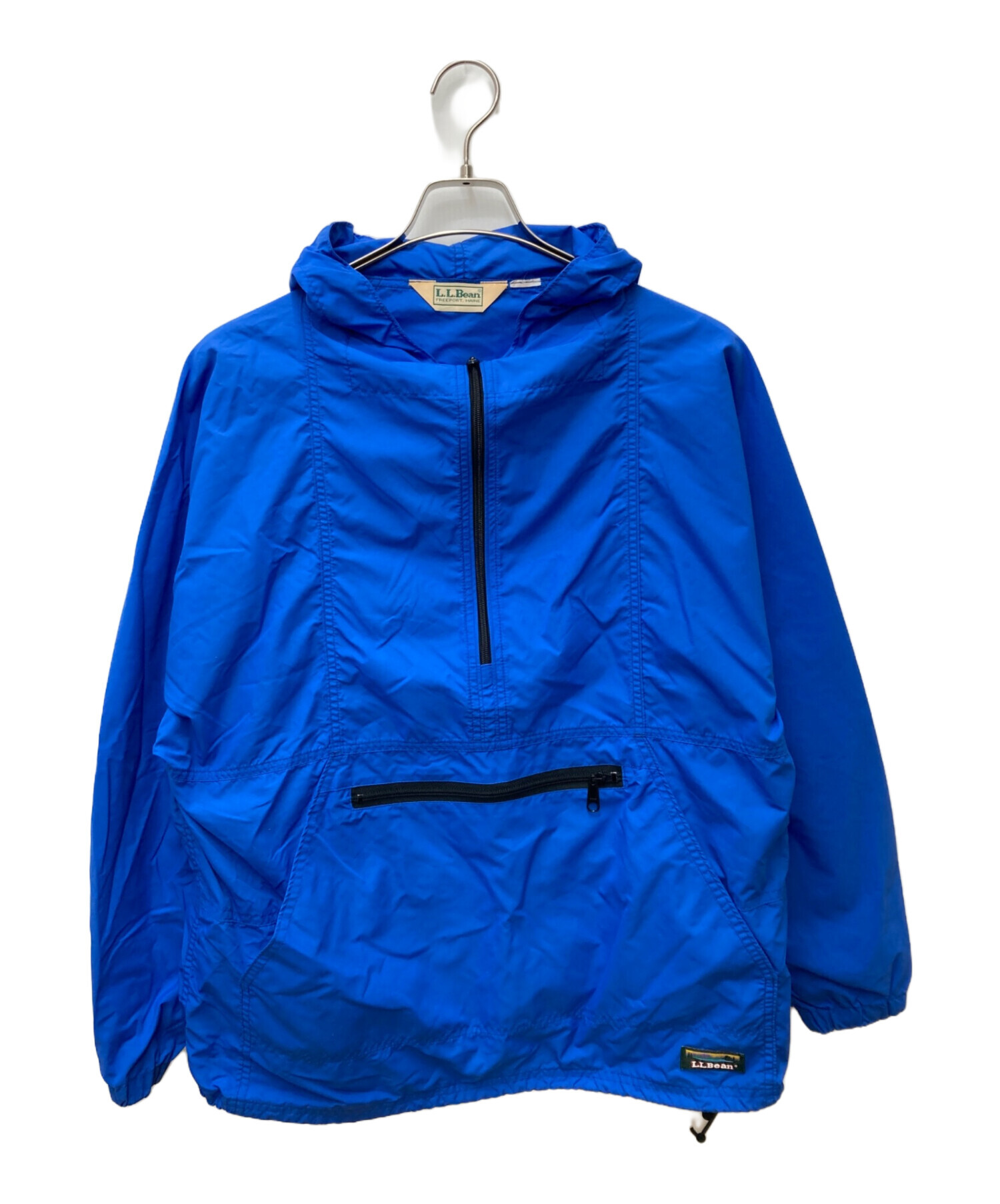 美品80'sL.L.Bean エルエルビーン アノラックパーカー ロイヤルブルー 中古・古着通販】L.L.Bean (エルエルビーン) アノラックパーカー