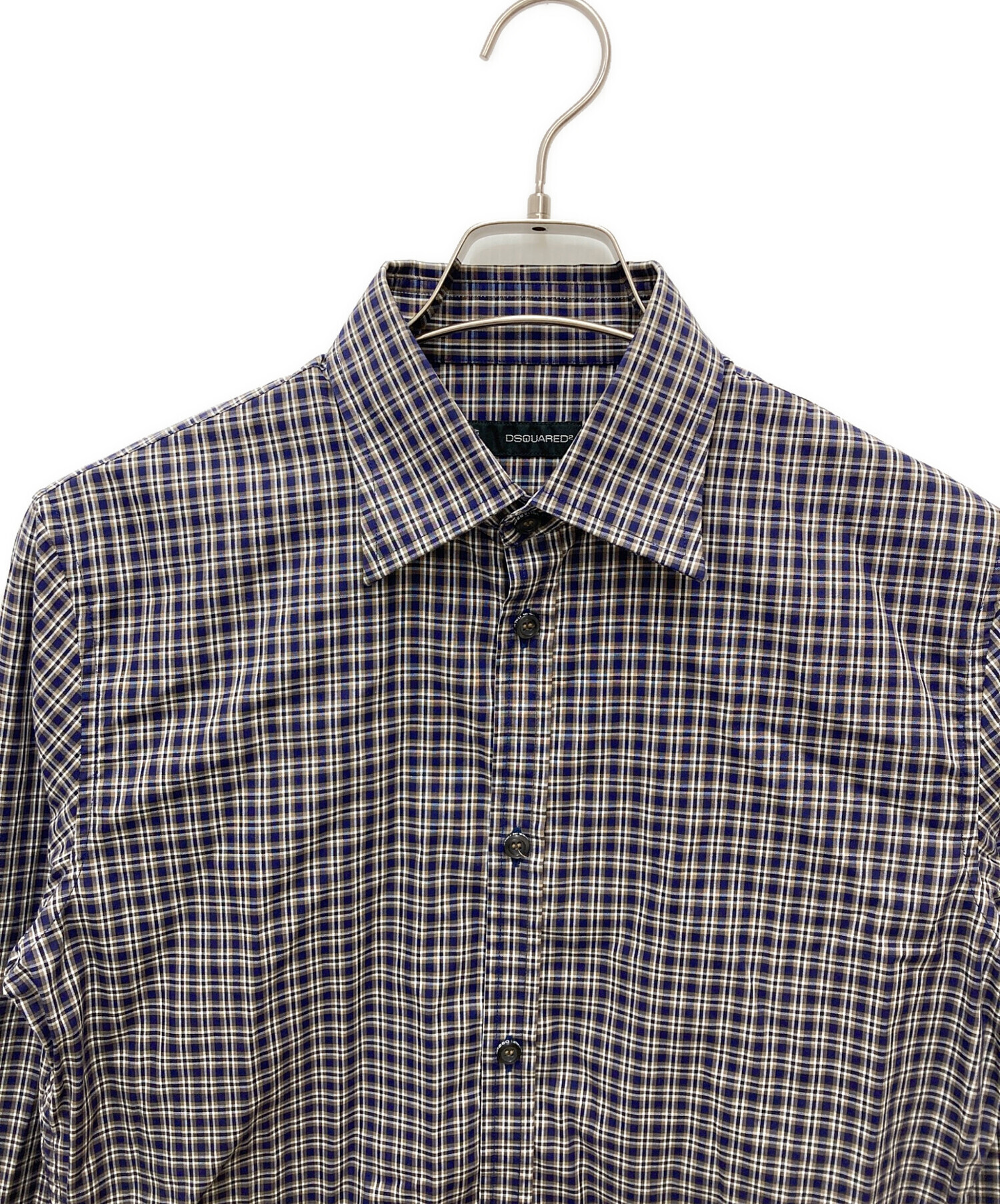 ディースクエアード シャツ  【Aランク】【中古】 中古・古着通販】DSQUARED2 (ディースクエアード) ロゴプリントTシャツ