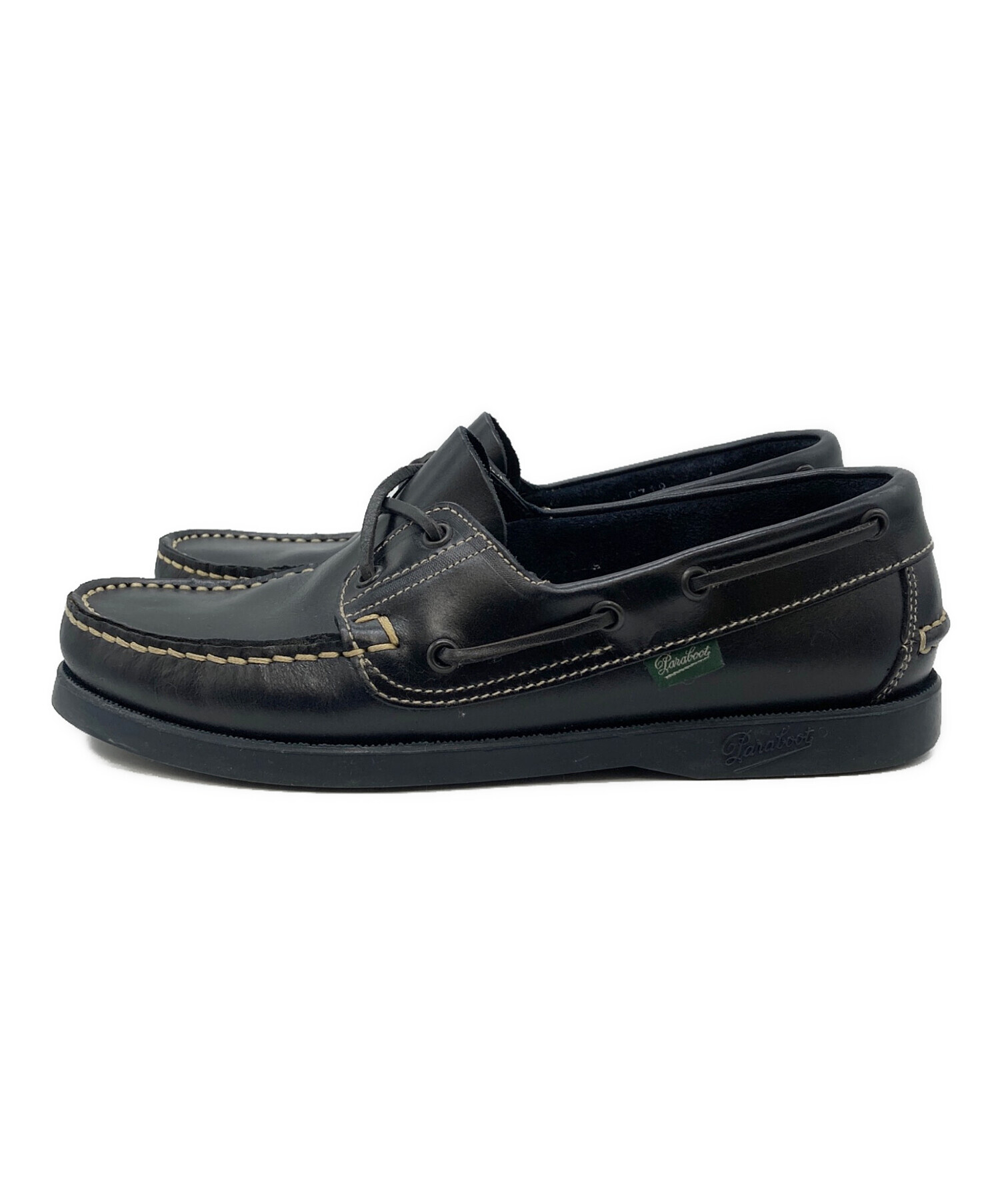 中古・古着通販】PARABOOT (パラブーツ) デッキシューズ ブラック