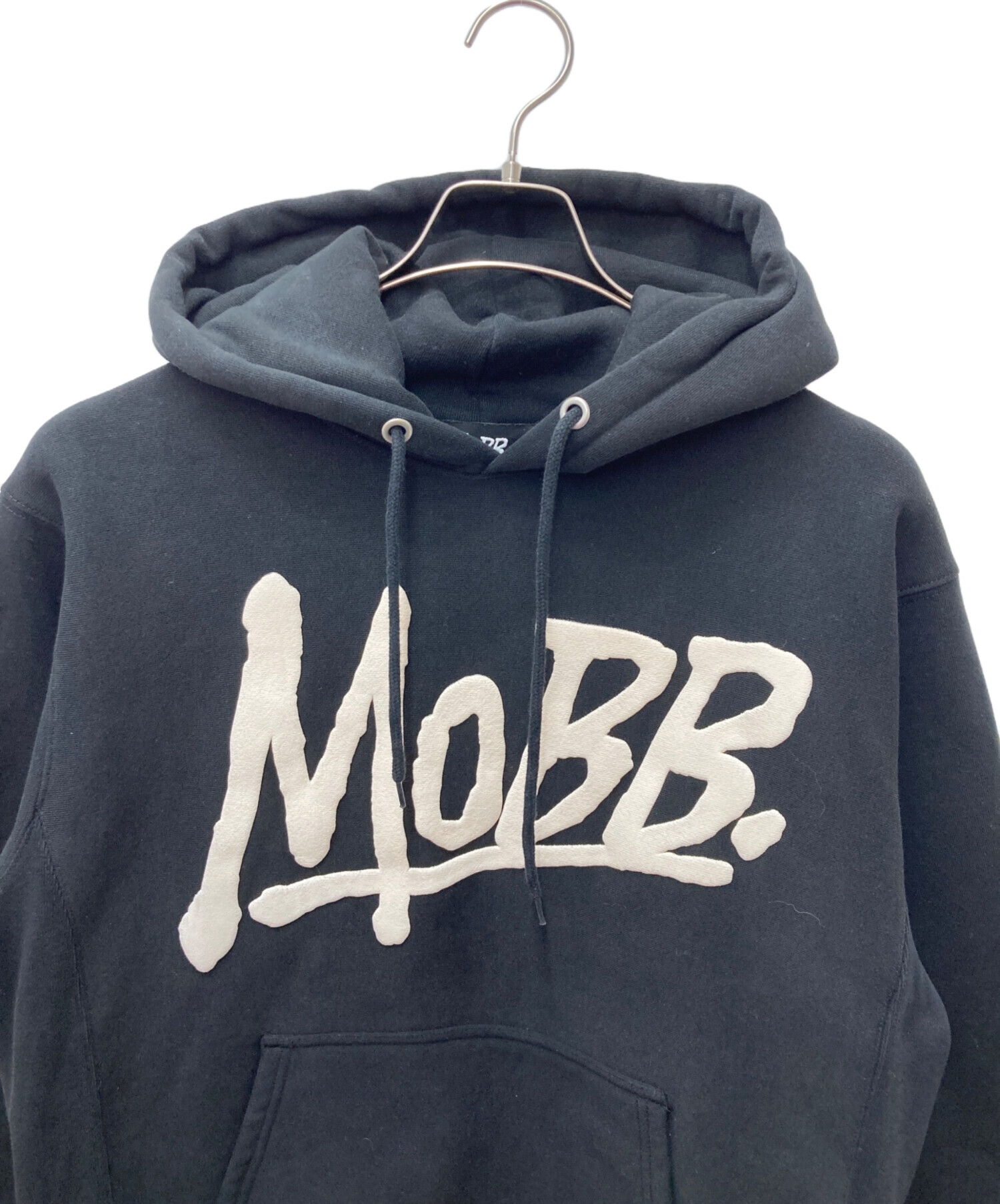 MOBB. ブラック フード付きパーカー MOBB. ブラック フード付きパーカー 【公式通販】