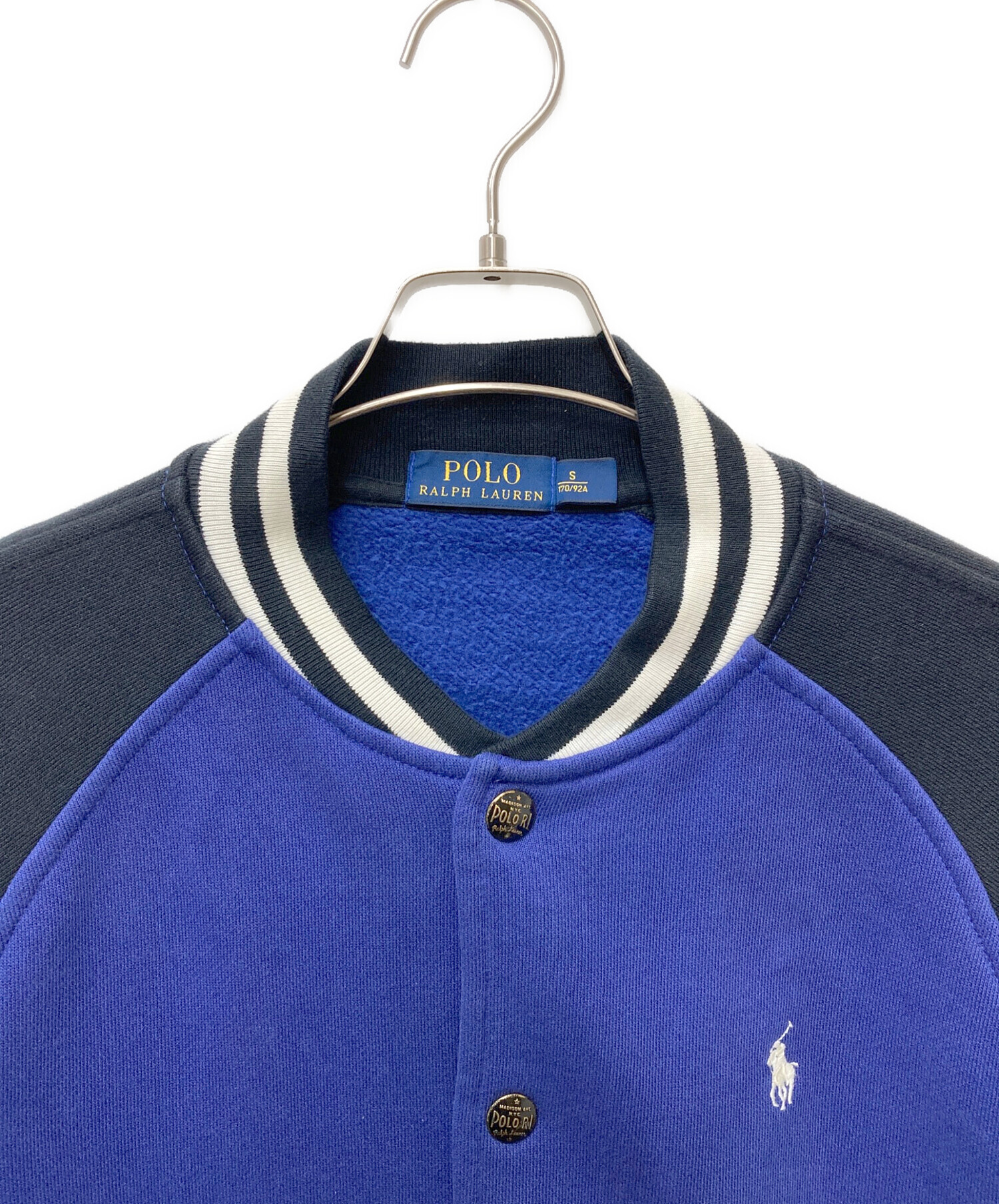 新品未使用　POLO RALPH LAUREN スウェット  スタジャン 中古・古着通販】POLO RALPH LAUREN (ポロ・ラルフローレン