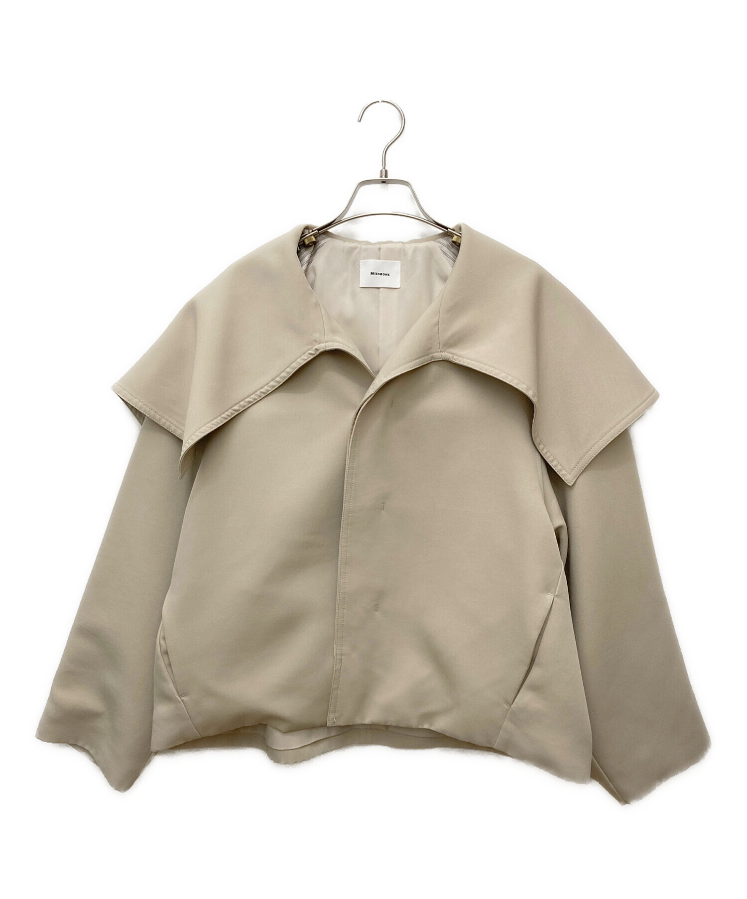 中古・古着通販】MIESROHE (ミースロエ) sustainableビックカラー