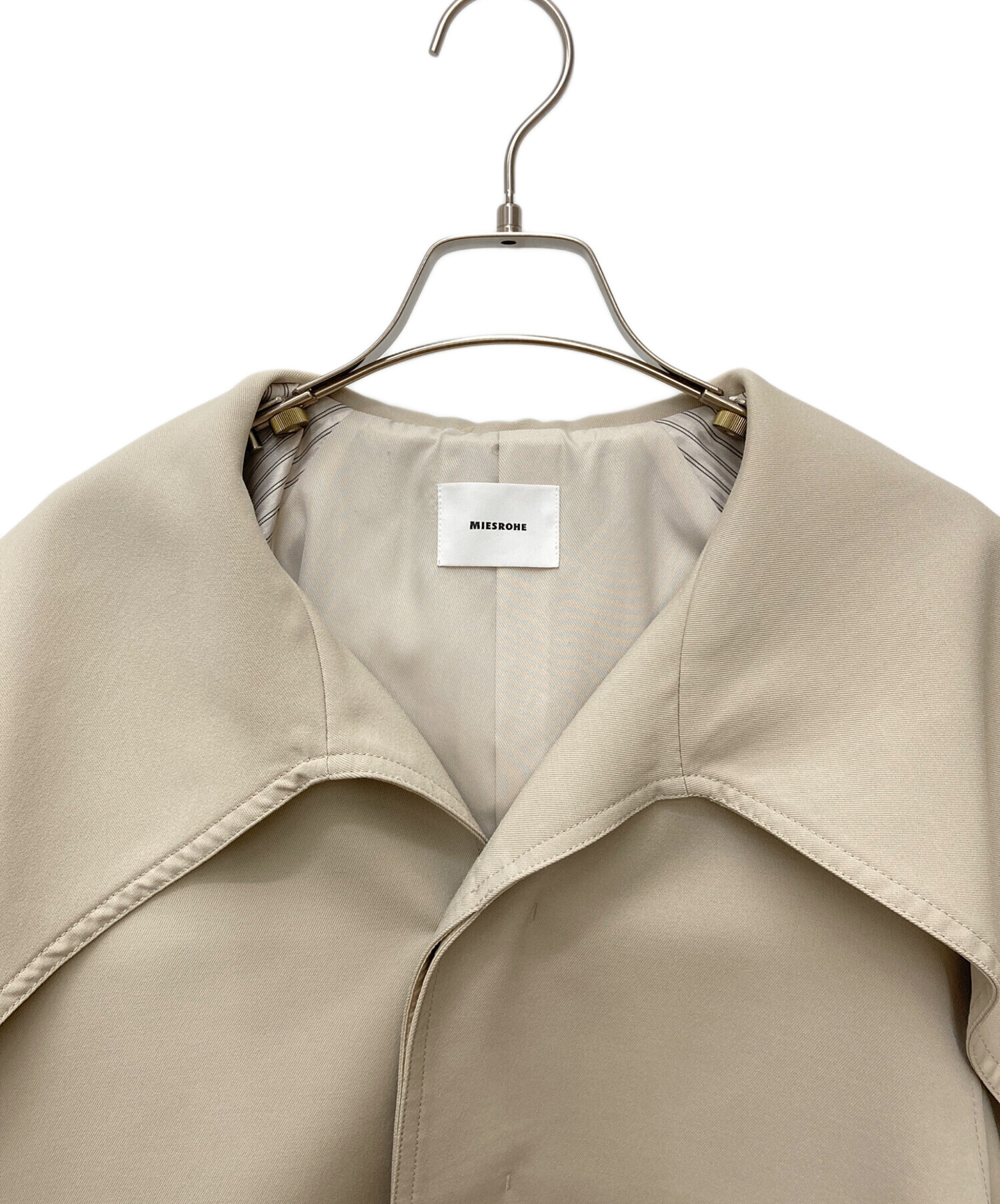 中古・古着通販】MIESROHE (ミースロエ) sustainableビックカラー