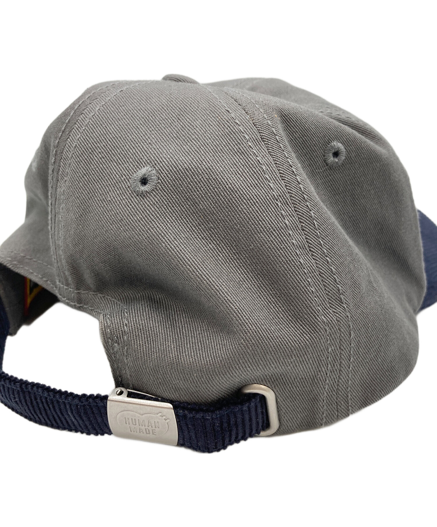 HUMAN MADE グレー ネイビー キャップ HUMAN MADE ヒューマンメイド ネイビーキャップ 山 - メルカリ