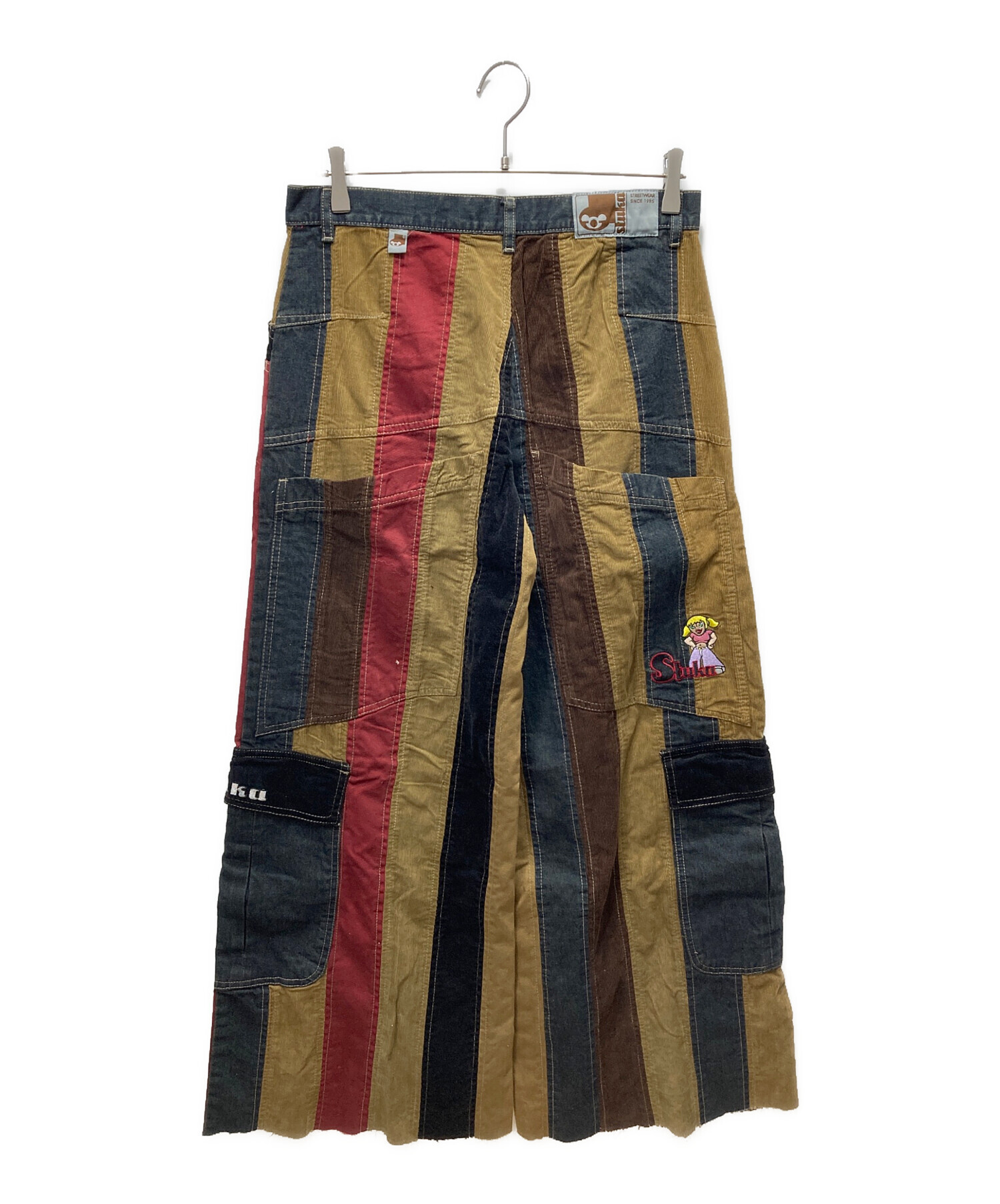 中古・古着通販】stuka (ストゥーカ) 再構築パンツ インディゴ