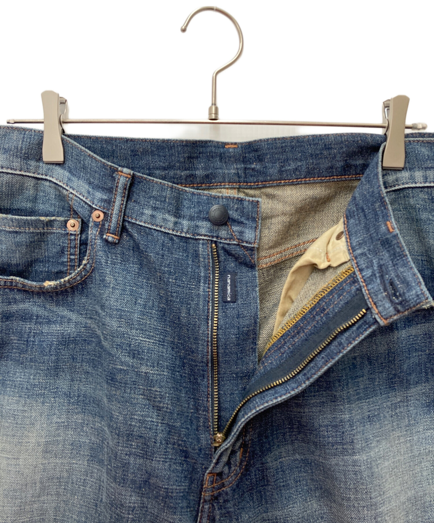 中古・古着通販】nanamica (ナナミカ) デニムパンツ Selvage Denim