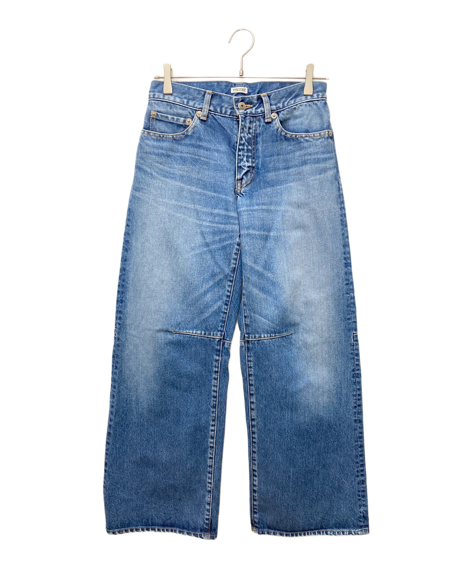 中古・古着通販】INSCRIRE (アンスクリア) デニムパンツ ブルー サイズ