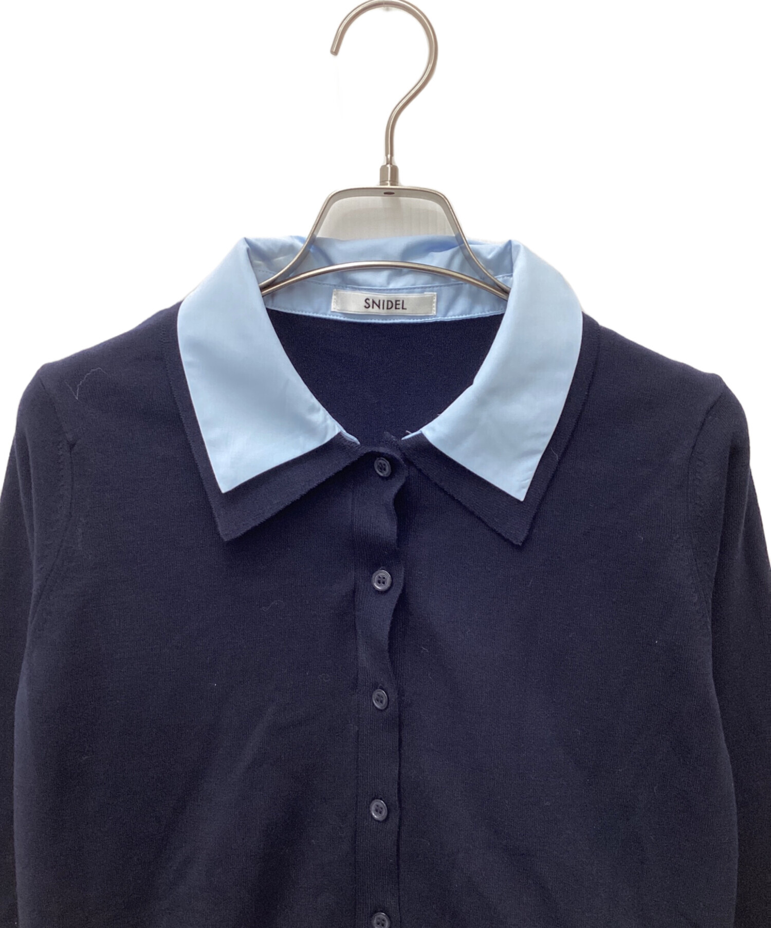 中古・古着通販】Snidel (スナイデル) シャツドッキングヘムボリューム 