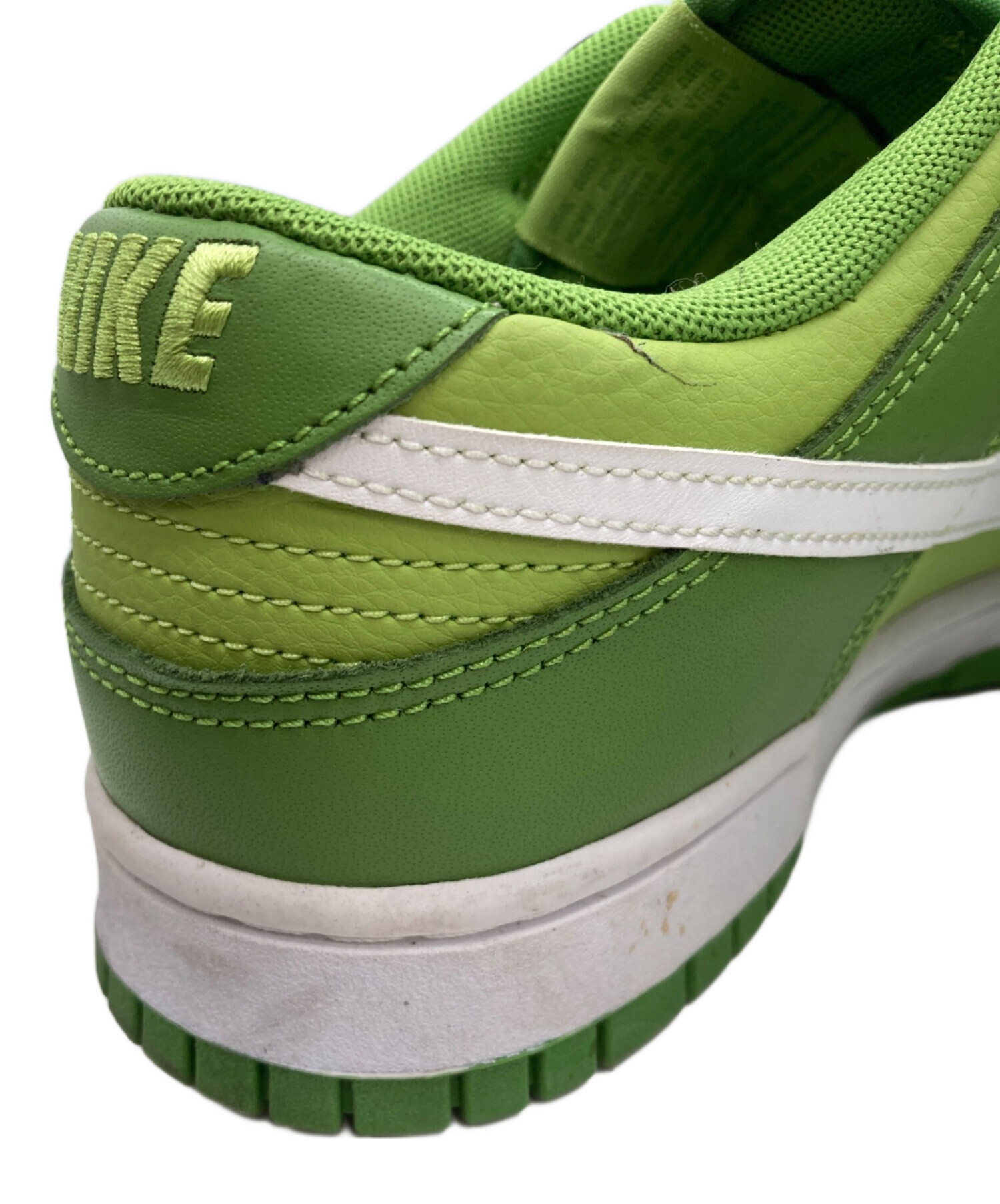 中古・古着通販】NIKE (ナイキ) スニーカー DUNK LOW RETRO 黄緑
