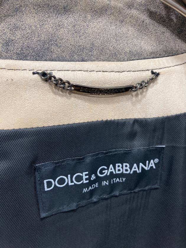 中古・古着通販】DOLCE & GABBANA (ドルチェ＆ガッバーナ) レザー
