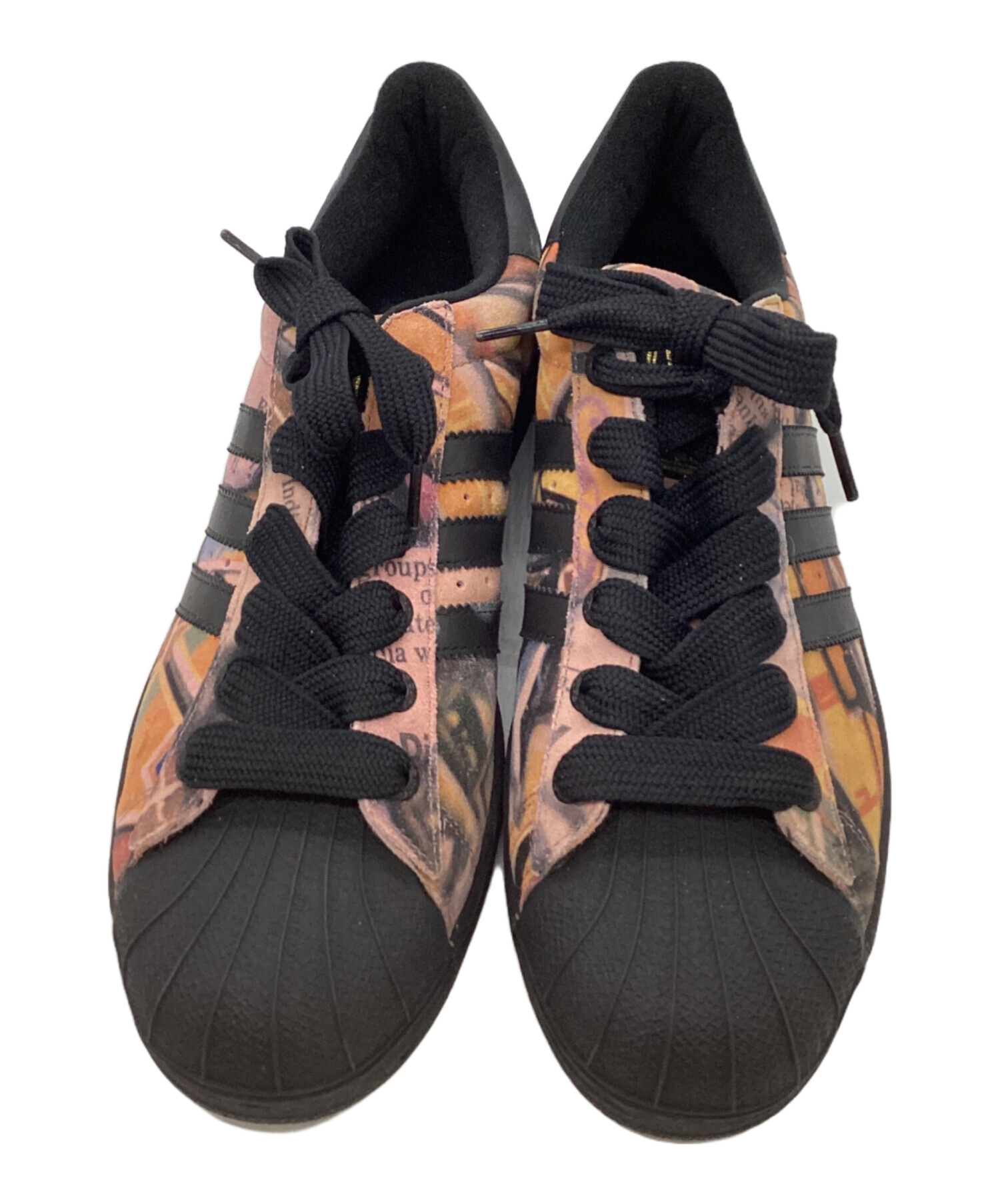 中古・古着通販】adidas (アディダス) スニーカー SUPER STAR ブラック 