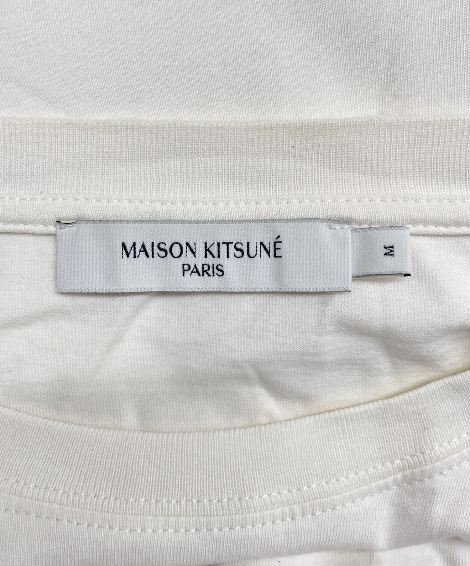 中古・古着通販】MAISON KITSUNE (メゾンキツネ) DOUBLE FOX HEAD PACH