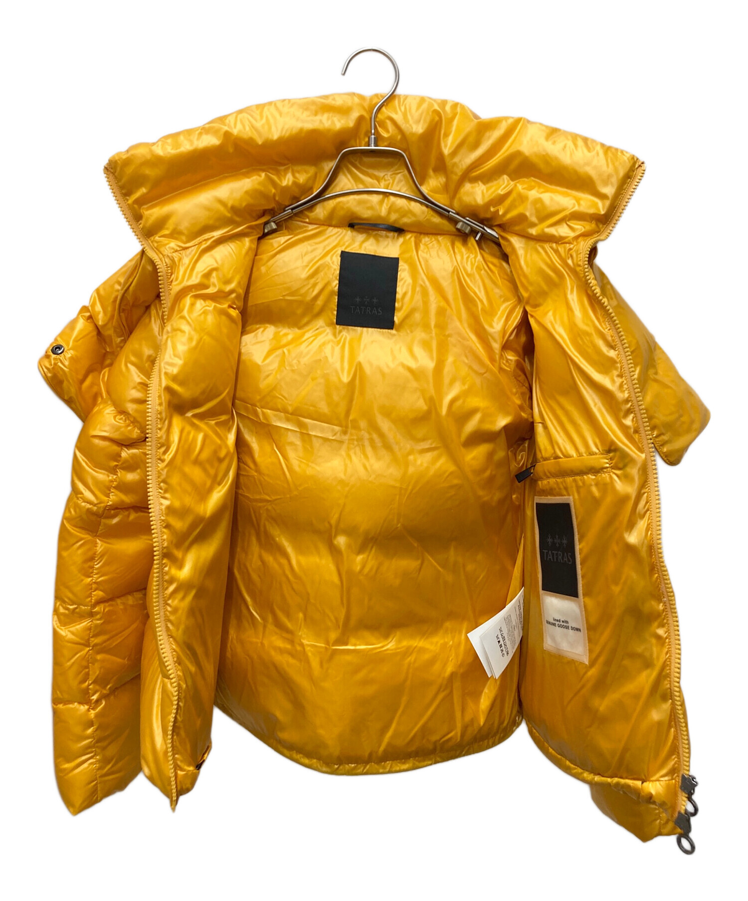 k*i様 TATRAS (タトラス) ダウンジャケット　中古品 KENTブラシ付 中古・古着通販】TATRAS (タトラス) ダウンジャケット LENA オレンジ