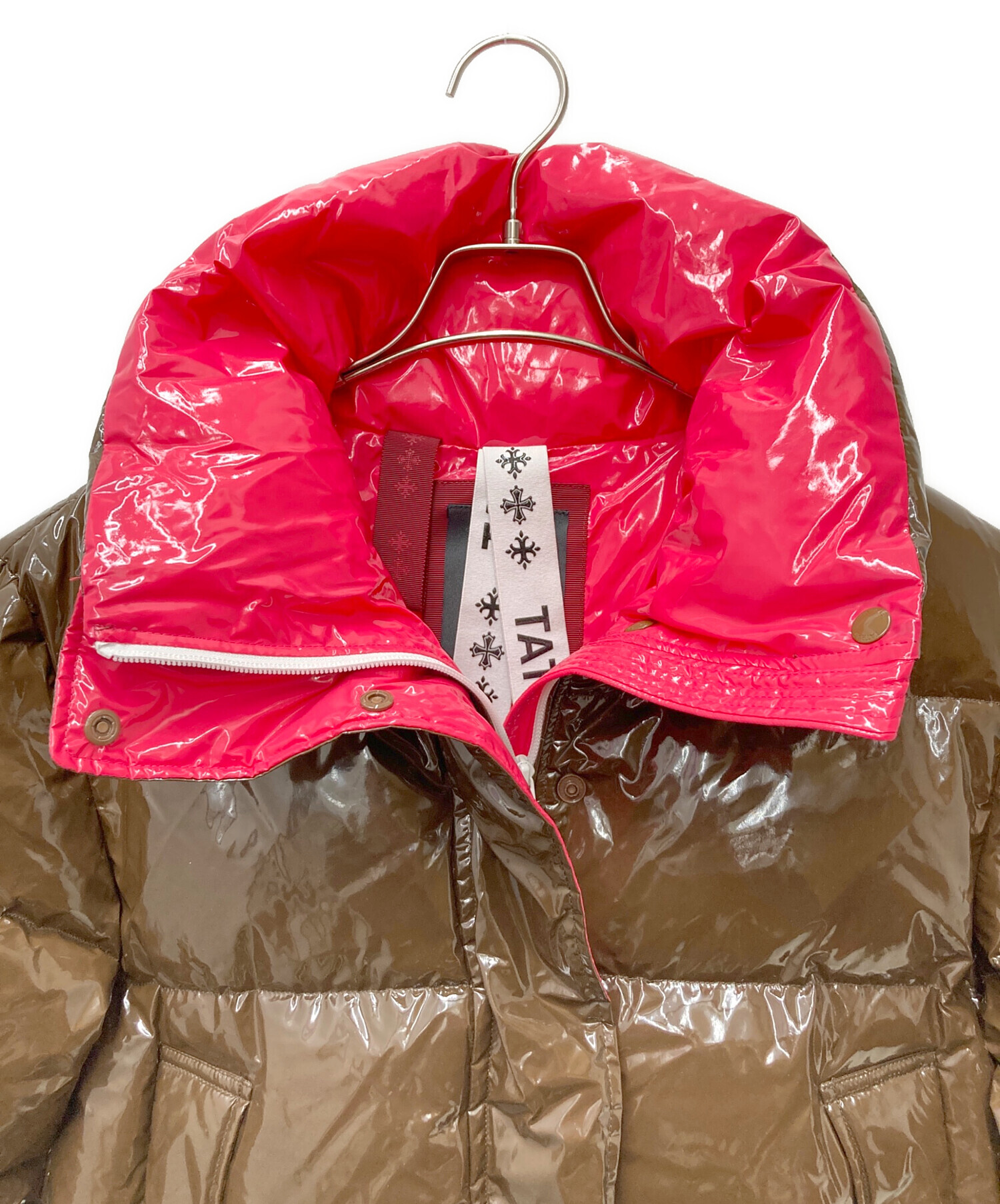 TATRAS タトラス　SHAMAL シャイニーダウンジャケット レッド 04 中古・古着通販】TATRAS (タトラス) シャイニーダウンジャケット