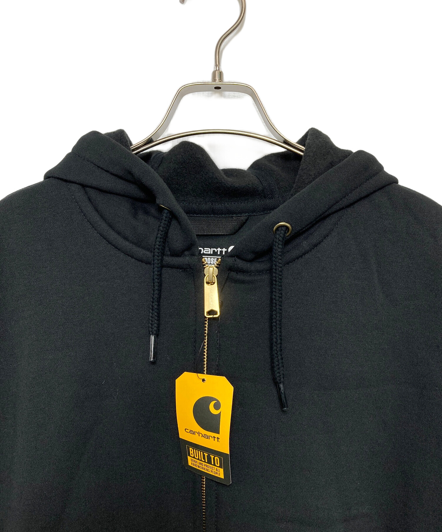 中古・古着通販】CarHartt (カーハート) ジップパーカー ブラック