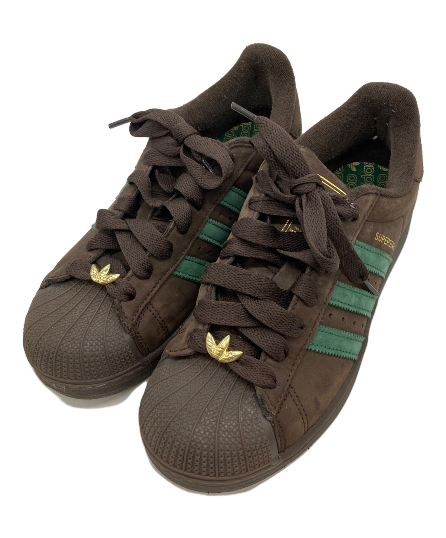 中古・古着通販】adidas (アディダス) スーパースターⅡ ブラウン