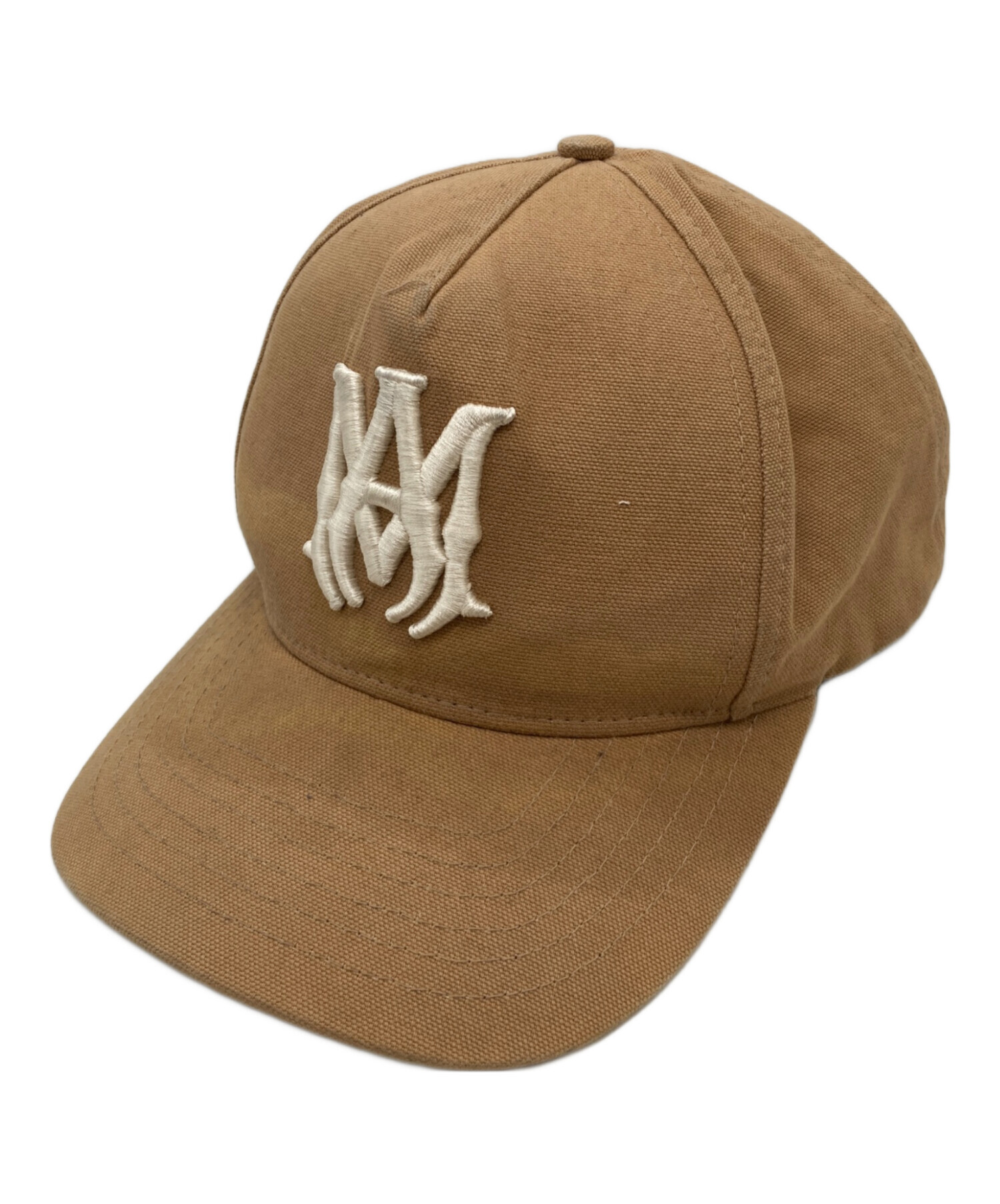 AMIRI キャップ ベージュ ブラウン 中古・古着通販】AMIRI (アミリ) MA FULL CANVAS HAT キャップ