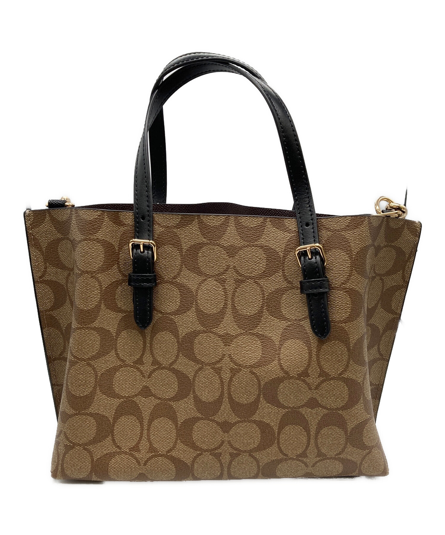中古・古着通販】COACH (コーチ) シグネチャー モリートート25