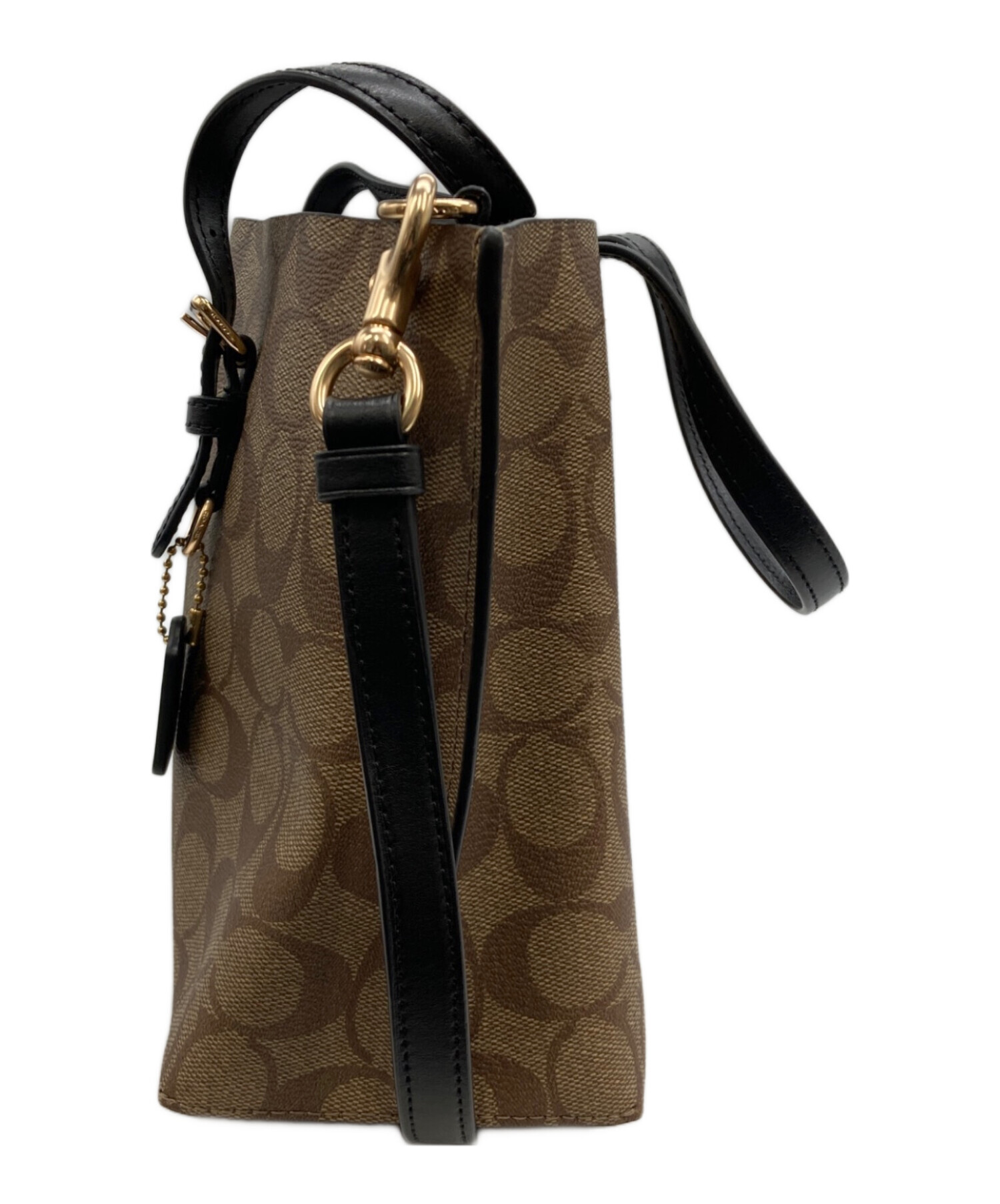 中古・古着通販】COACH (コーチ) シグネチャー モリートート25