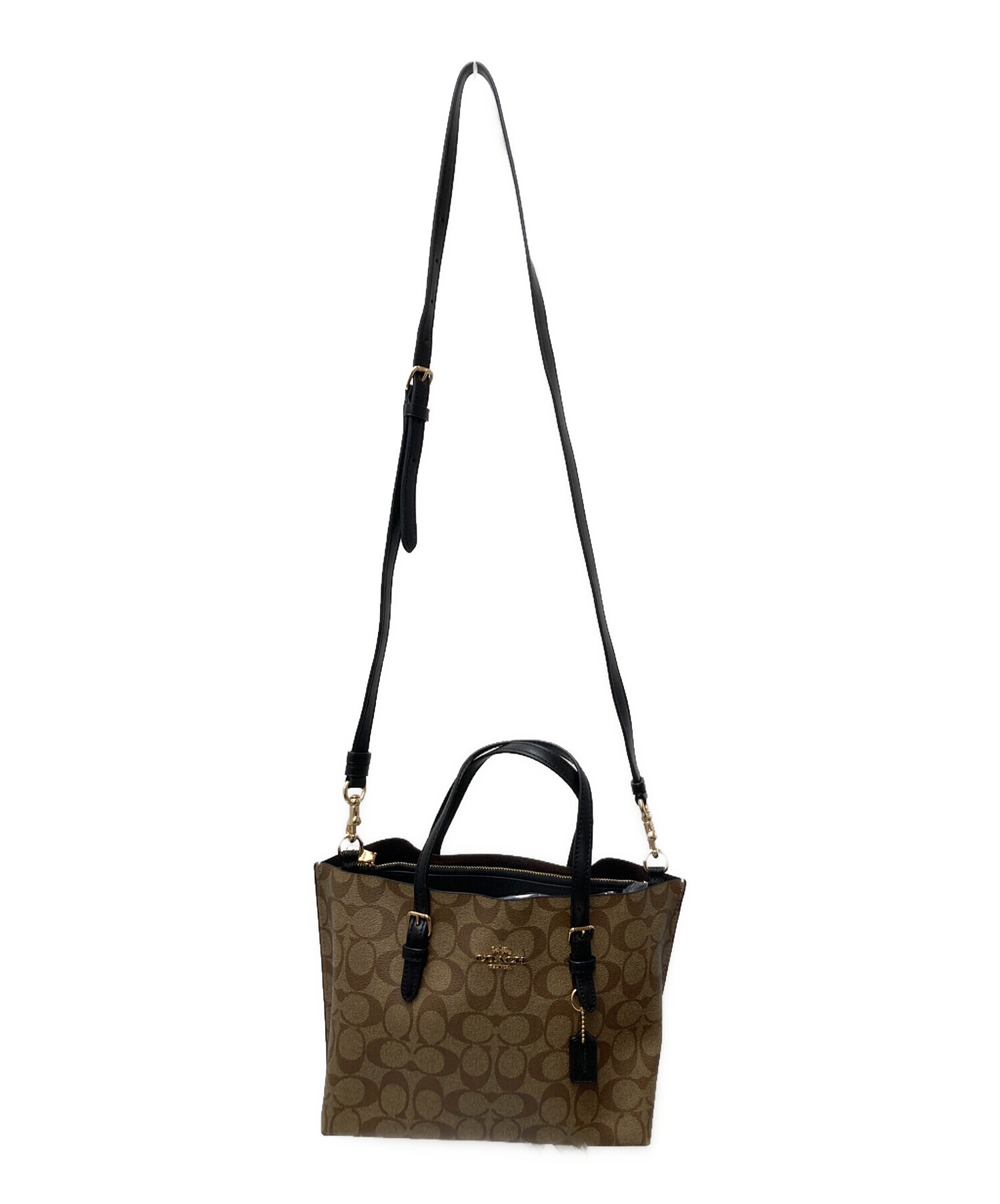 中古・古着通販】COACH (コーチ) シグネチャー モリートート25 中古・古着通販】COACH (コーチ) シグネチャー モリートート25