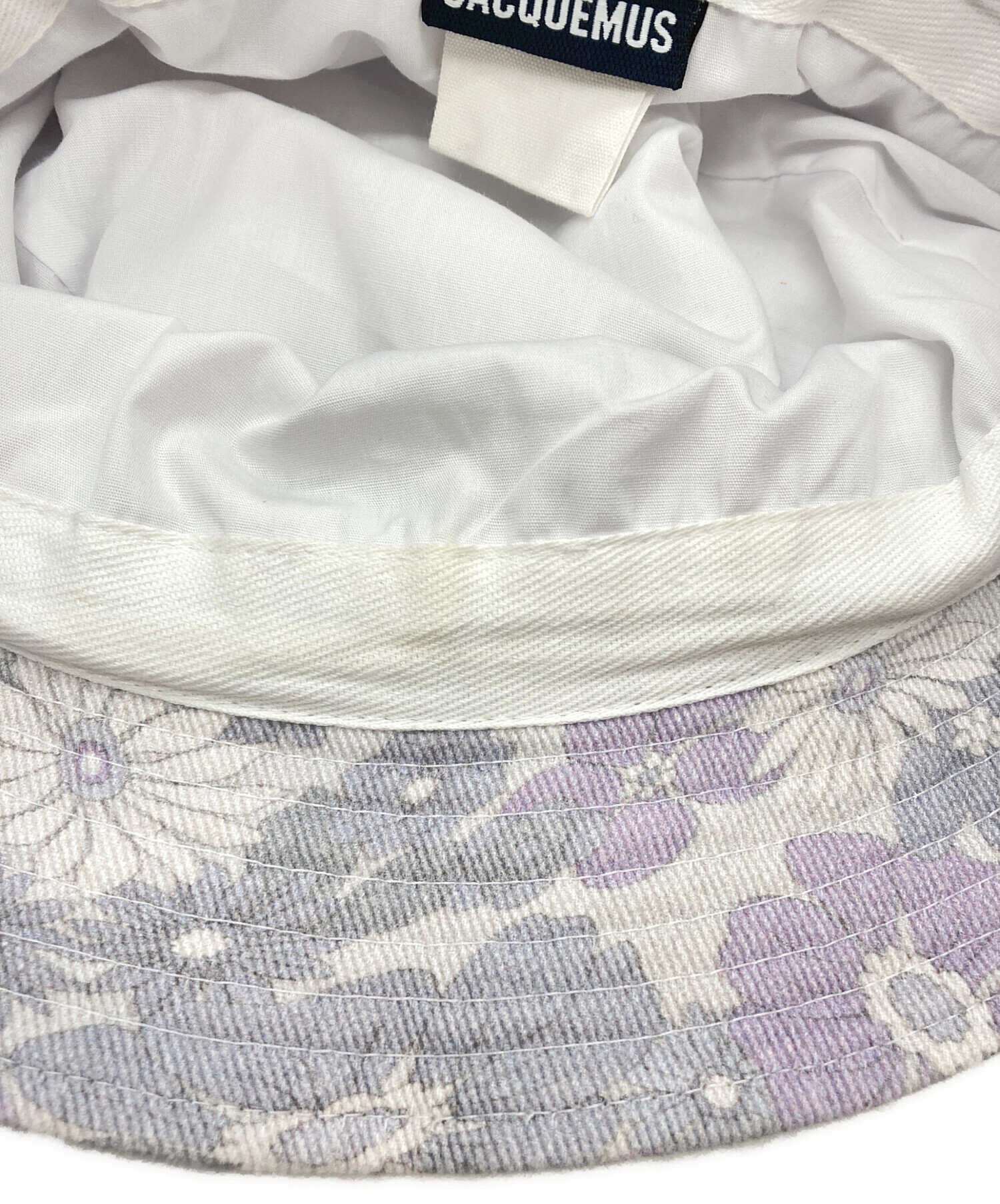 JACQUEMUS バケットハット チェック 中古・古着通販】JACQUEMUS (ジャックムス) 花柄バケットハット