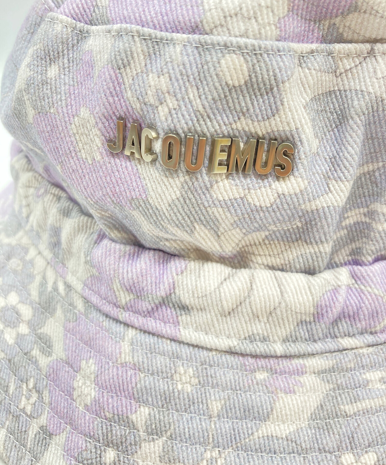 Jacquemus ロゴプレート バケットハット lilac 本物！ 中古・古着通販】JACQUEMUS (ジャックムス) 花柄バケットハット
