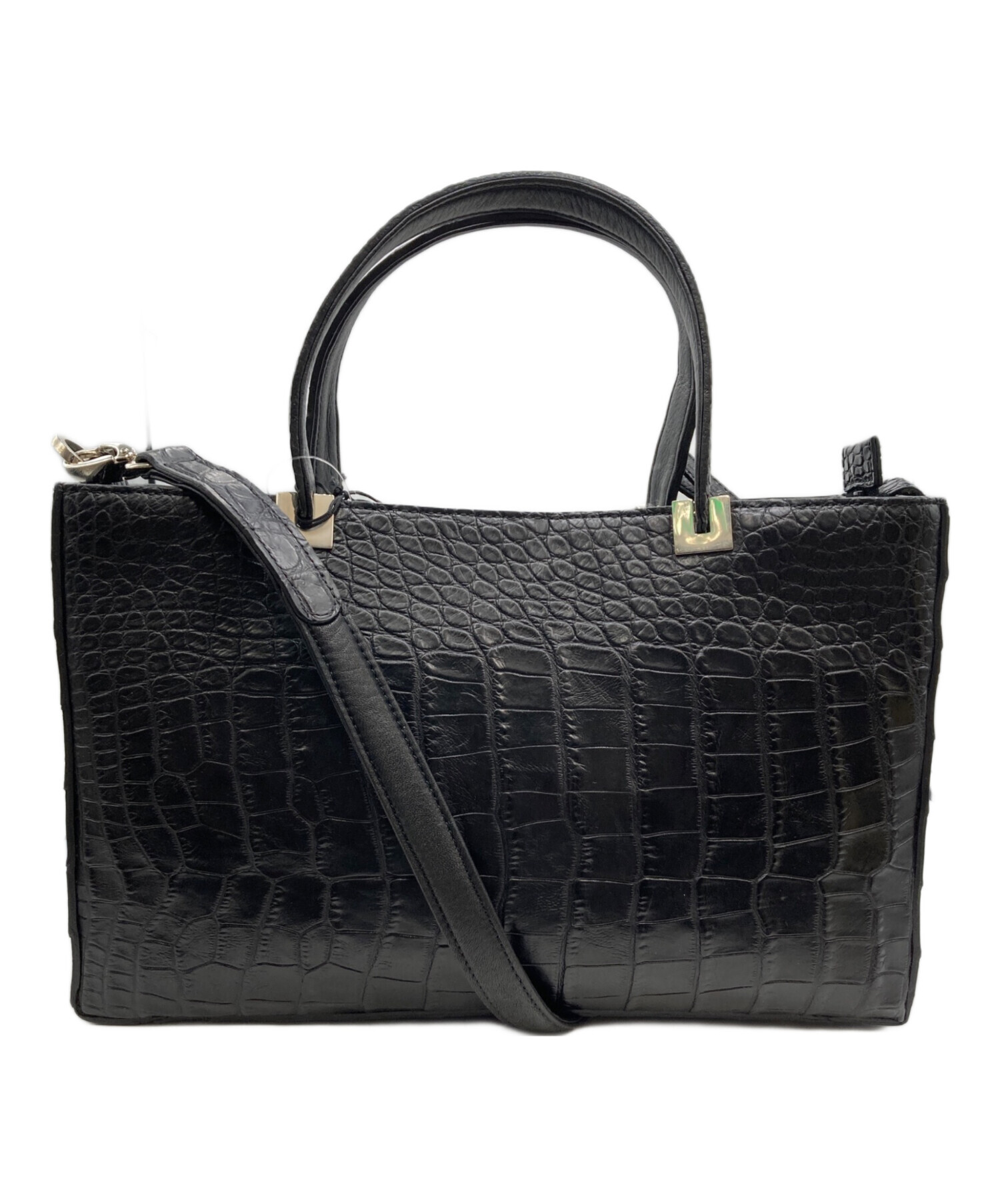 【 未使用 】 2way クロコダイル バッグ 中古・古着通販】CROCODILE SELECTION (クロコダイル セレクション