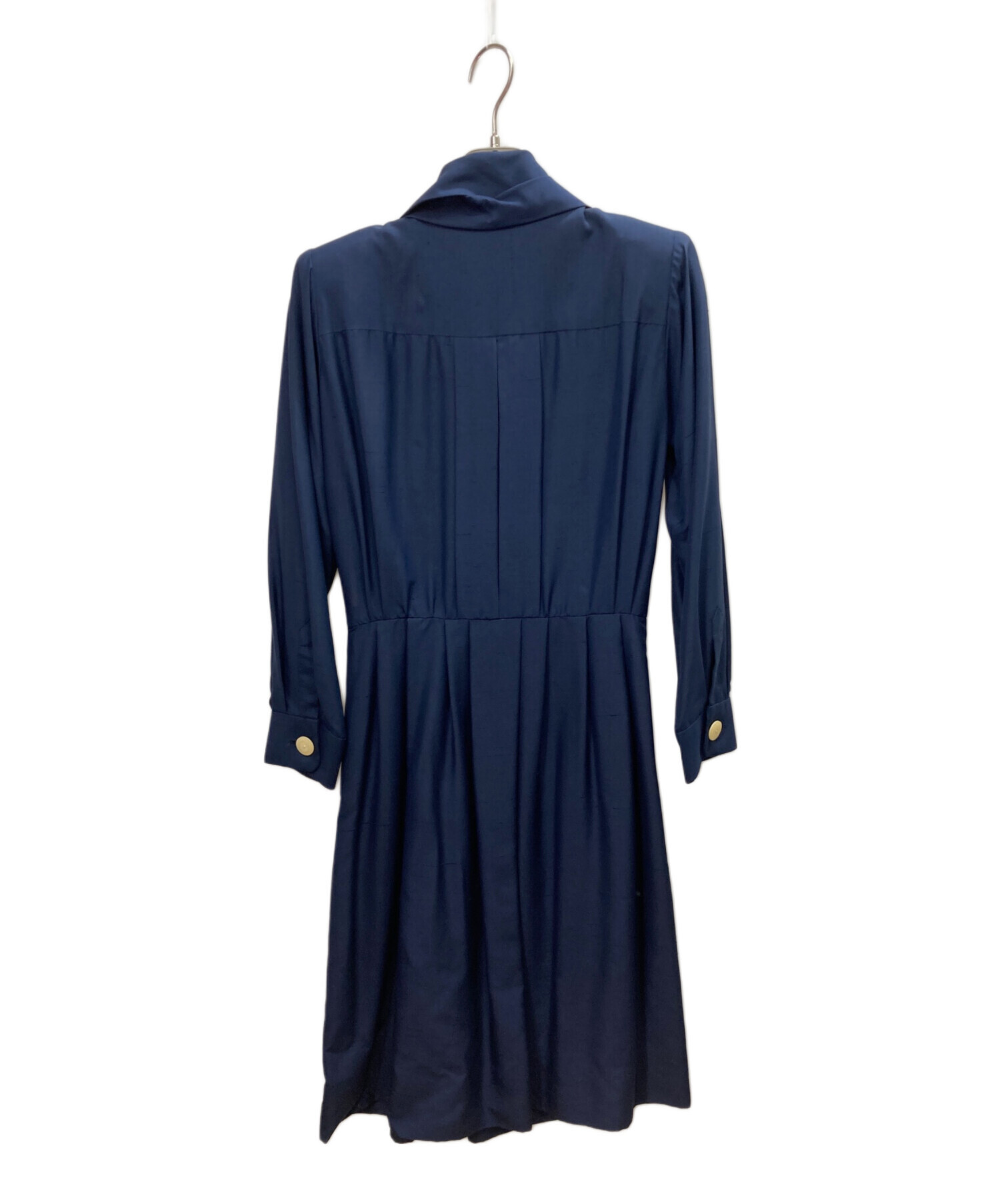 SAINT LAURENT rive gauche ワンピース ミモレ丈 36 中古・古着通販】Yves Saint Laurent Rive Gauche (イヴ・サンローラン