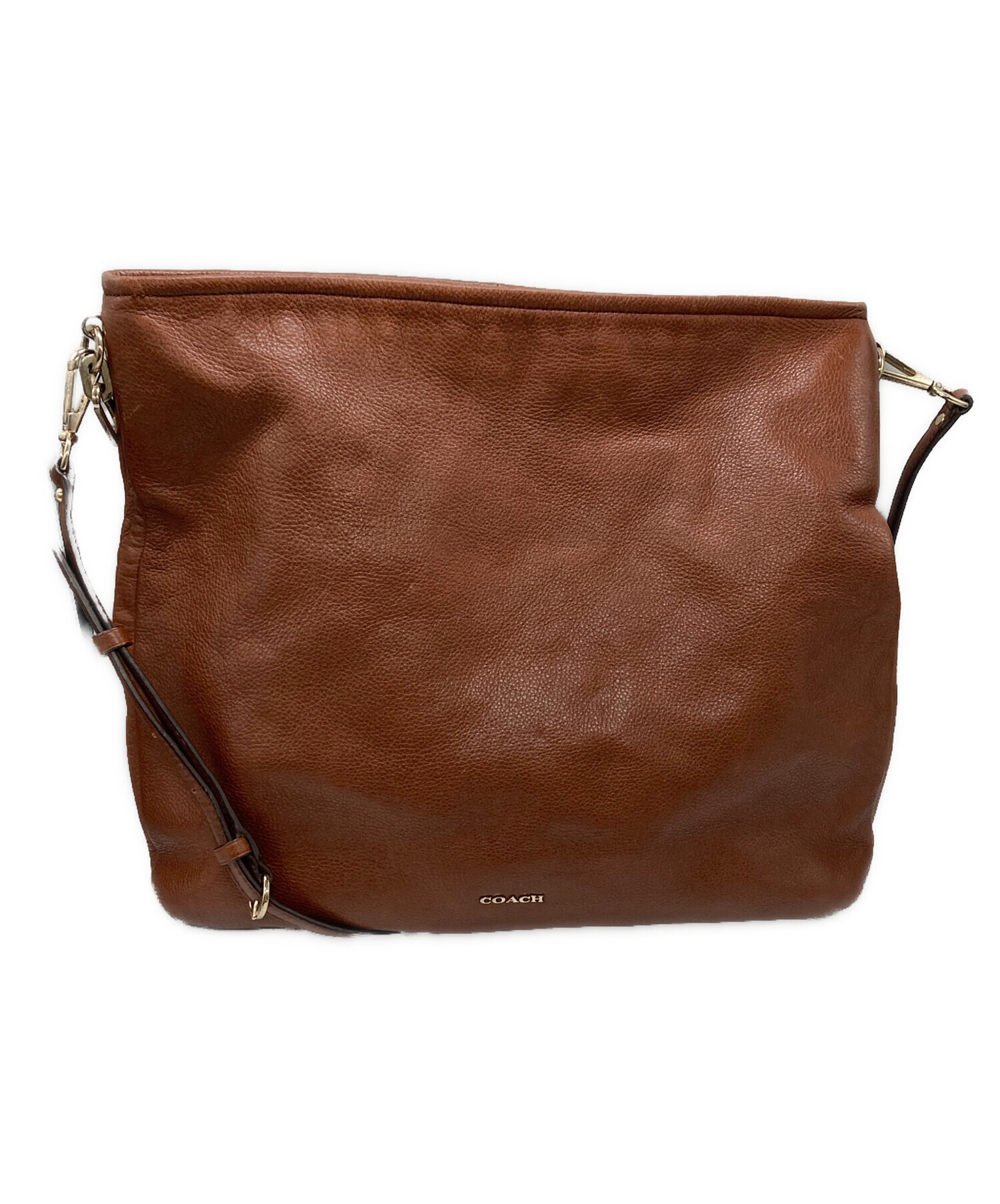 COACH 2WAY レザーバッグ　ブラウン 中古・古着通販】COACH (コーチ) マディソン2WAYトートバッグ ブラウン