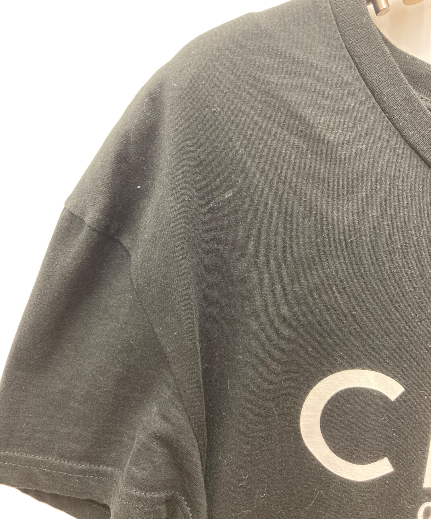 中古・古着通販】CELINE (セリーヌ) インビテーションTシャツ ブラック 